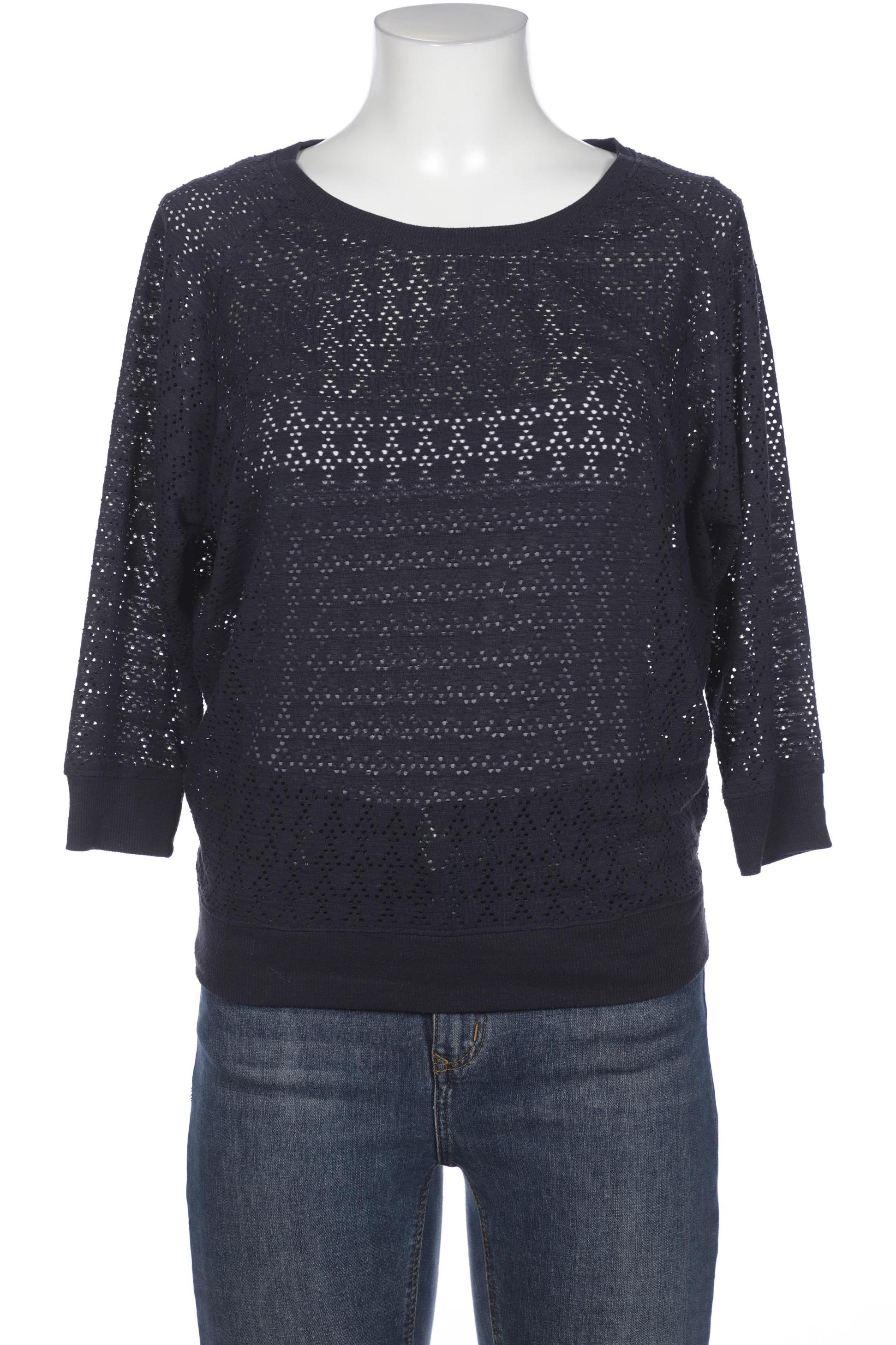 

Opus Damen Langarmshirt, marineblau, Gr. 36