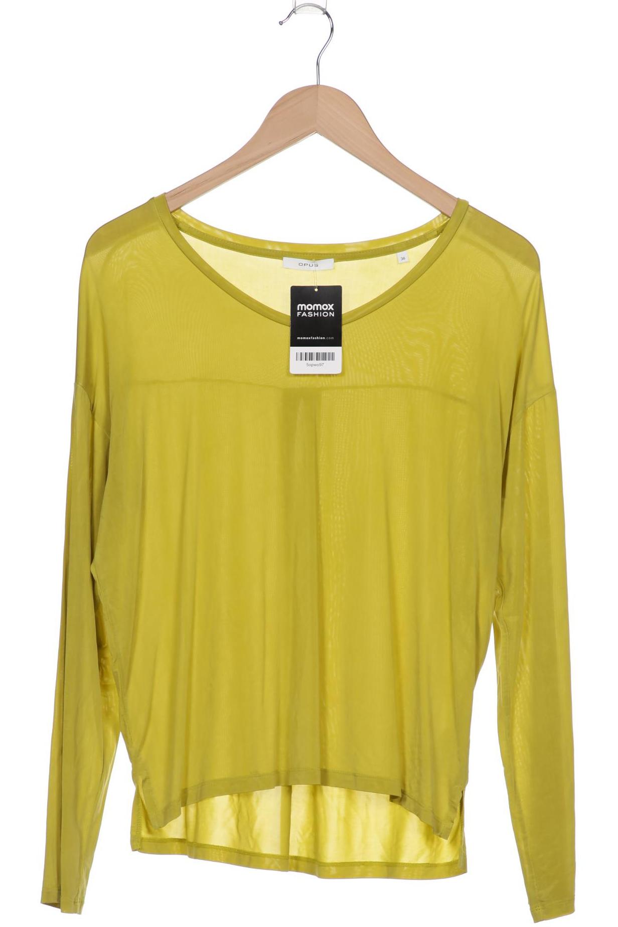 

Opus Damen Langarmshirt, grün, Gr. 36