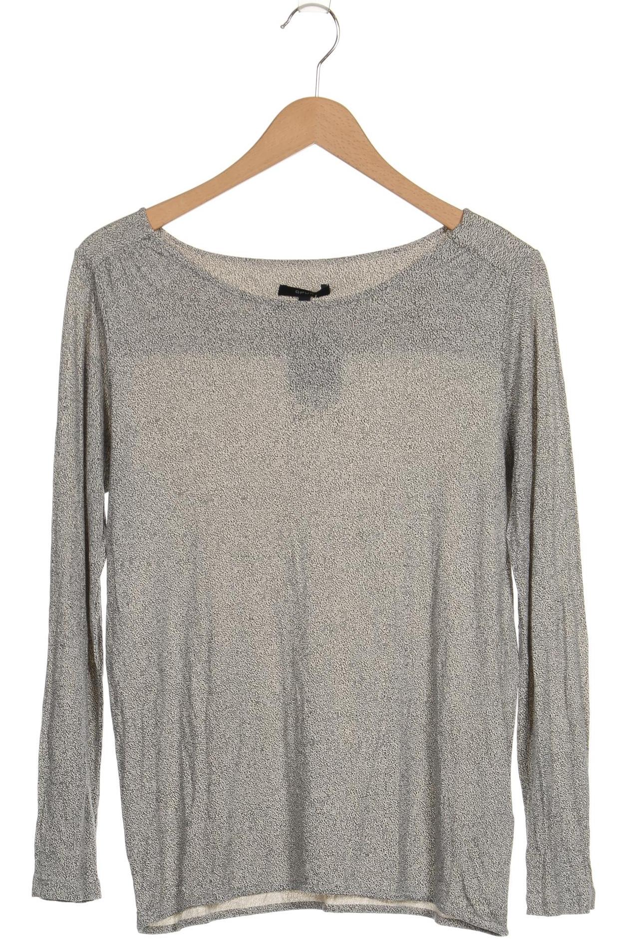 

Opus Damen Langarmshirt, grau, Gr. 40