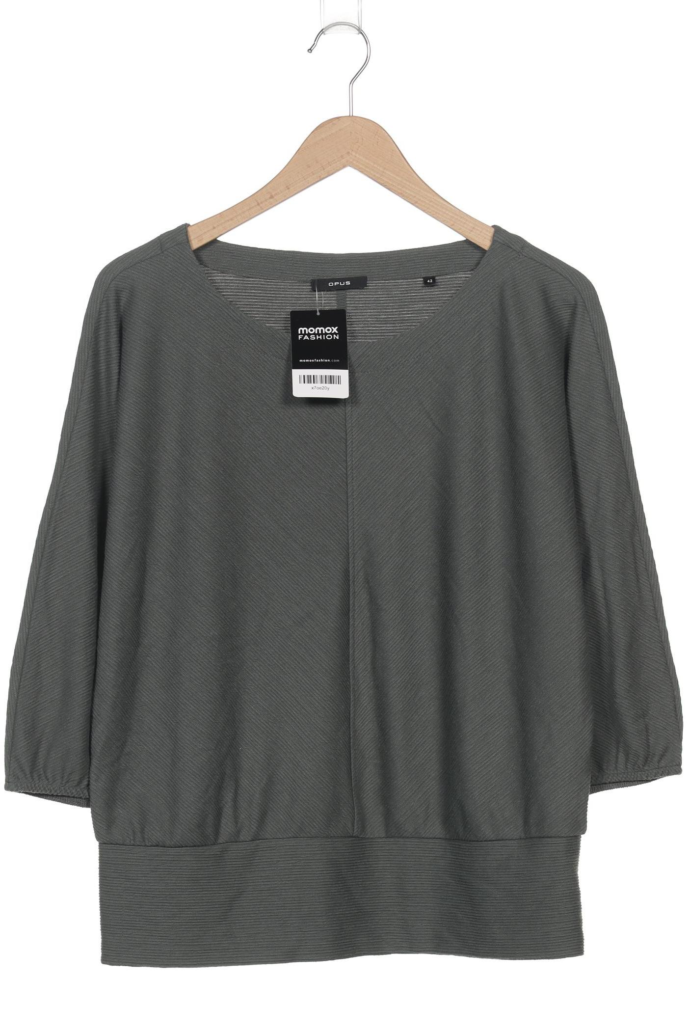 

Opus Damen Langarmshirt, grau, Gr. 42