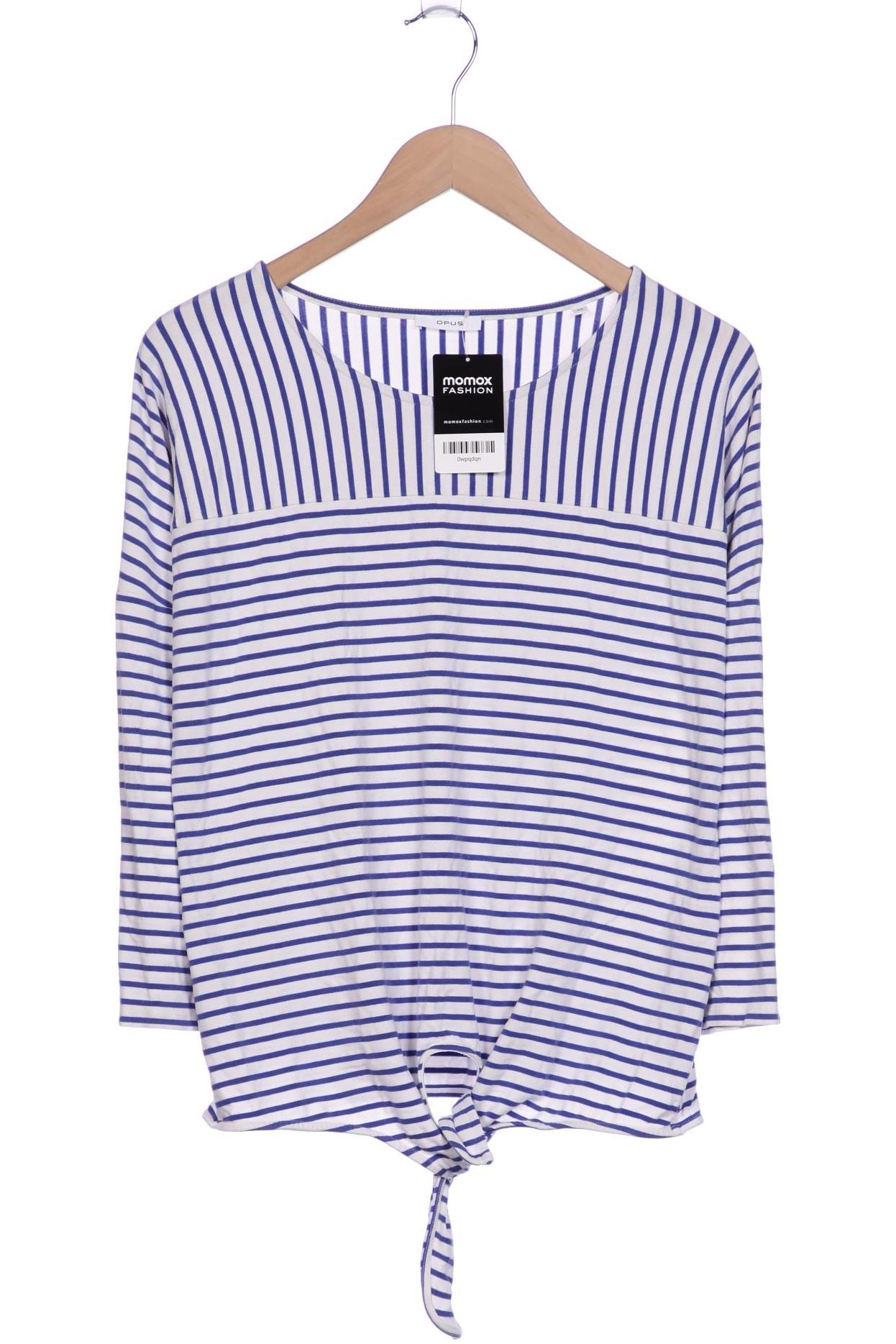 

Opus Damen Langarmshirt, weiß, Gr. 42