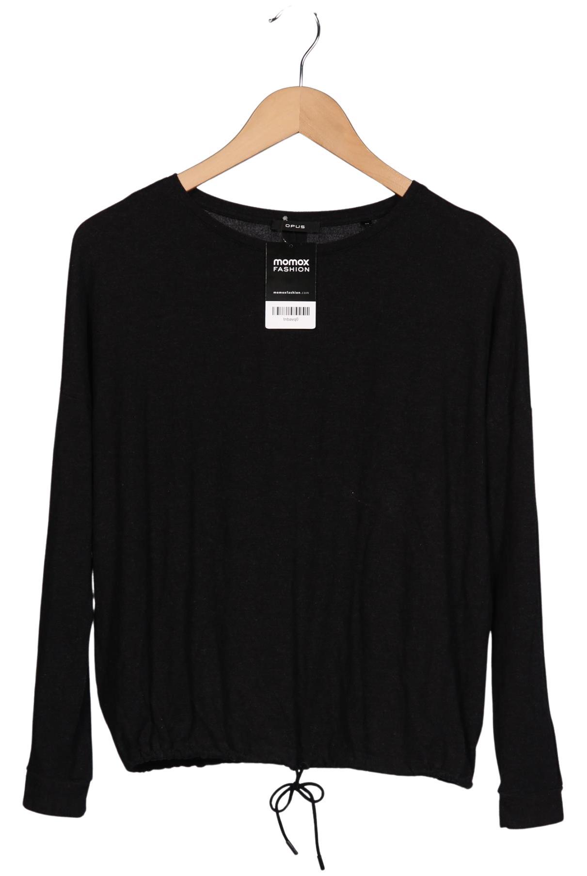 

Opus Damen Langarmshirt, schwarz, Gr. 36