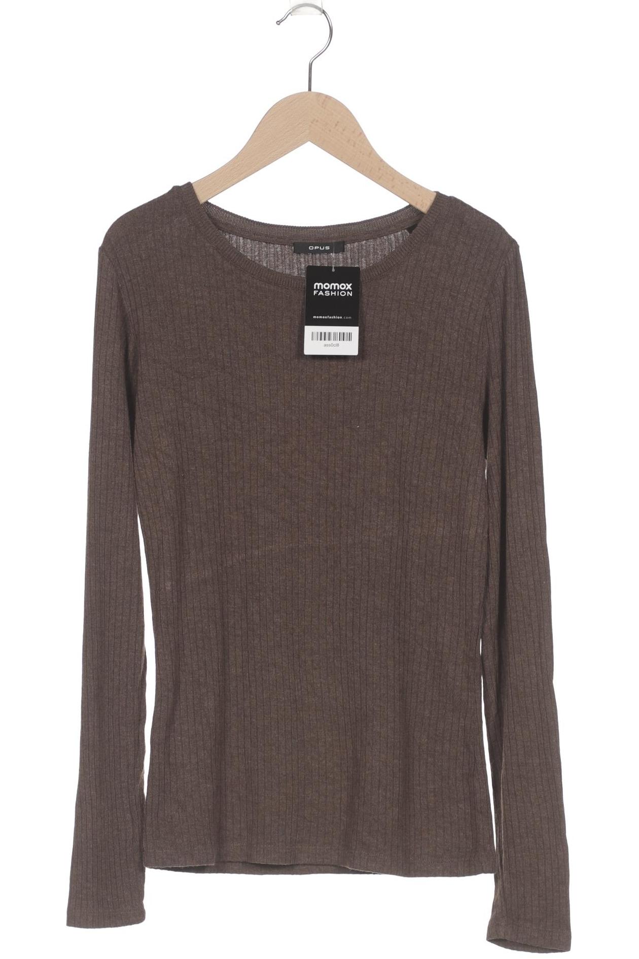 

Opus Damen Langarmshirt, braun, Gr. 38