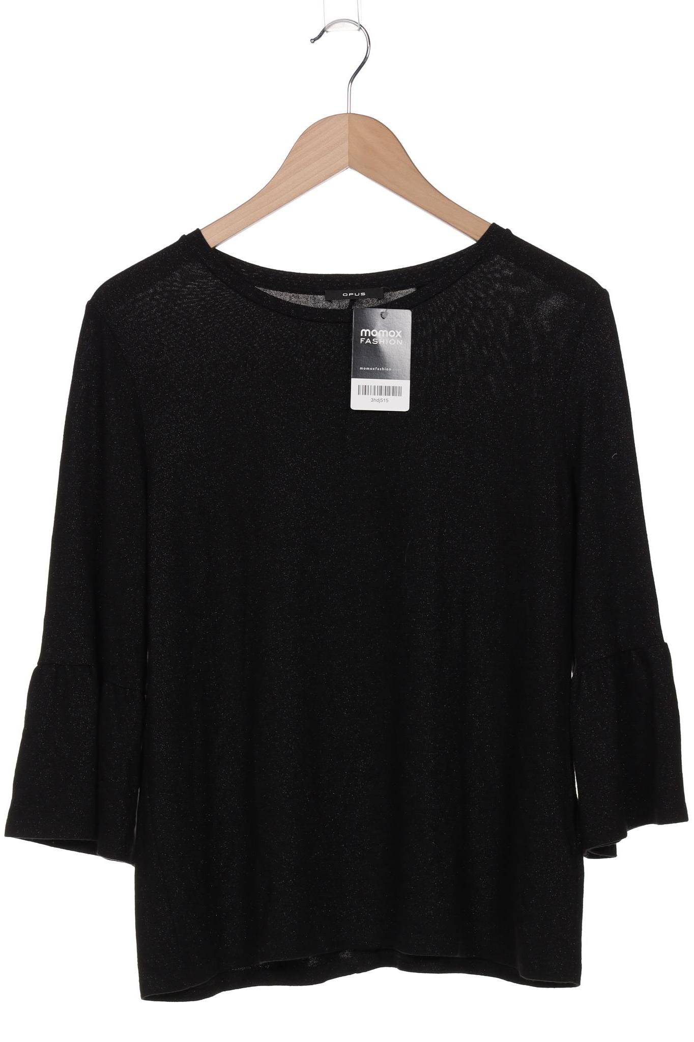 

Opus Damen Langarmshirt, schwarz, Gr. 38