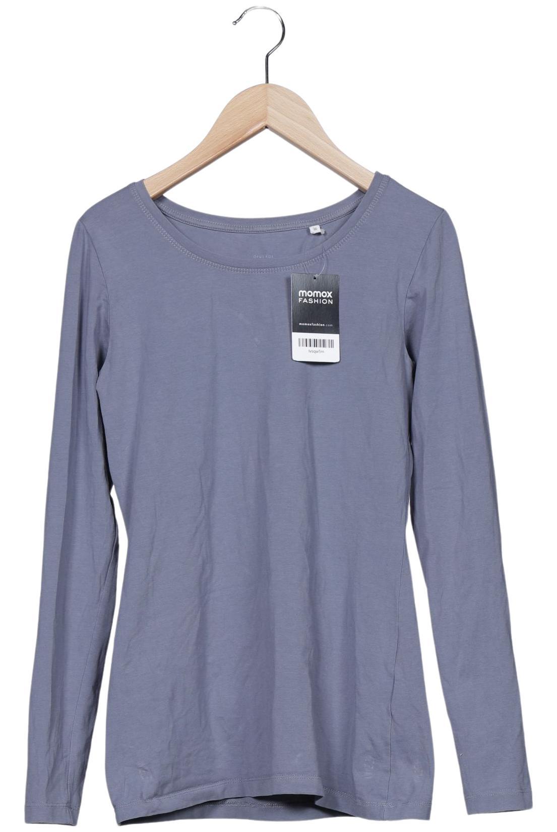 

Opus Damen Langarmshirt, blau, Gr. 36