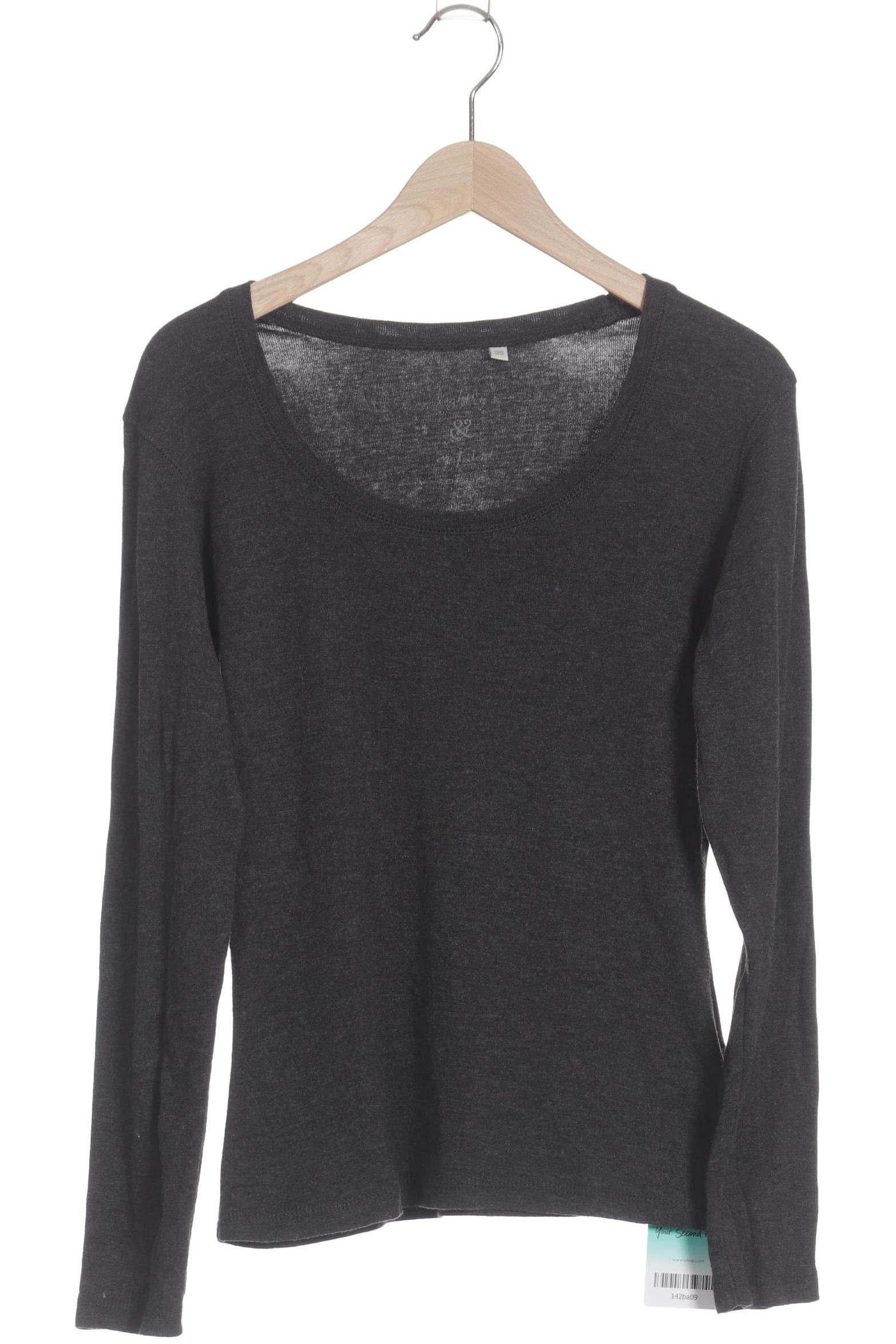 

Opus Damen Langarmshirt, grau, Gr. 36