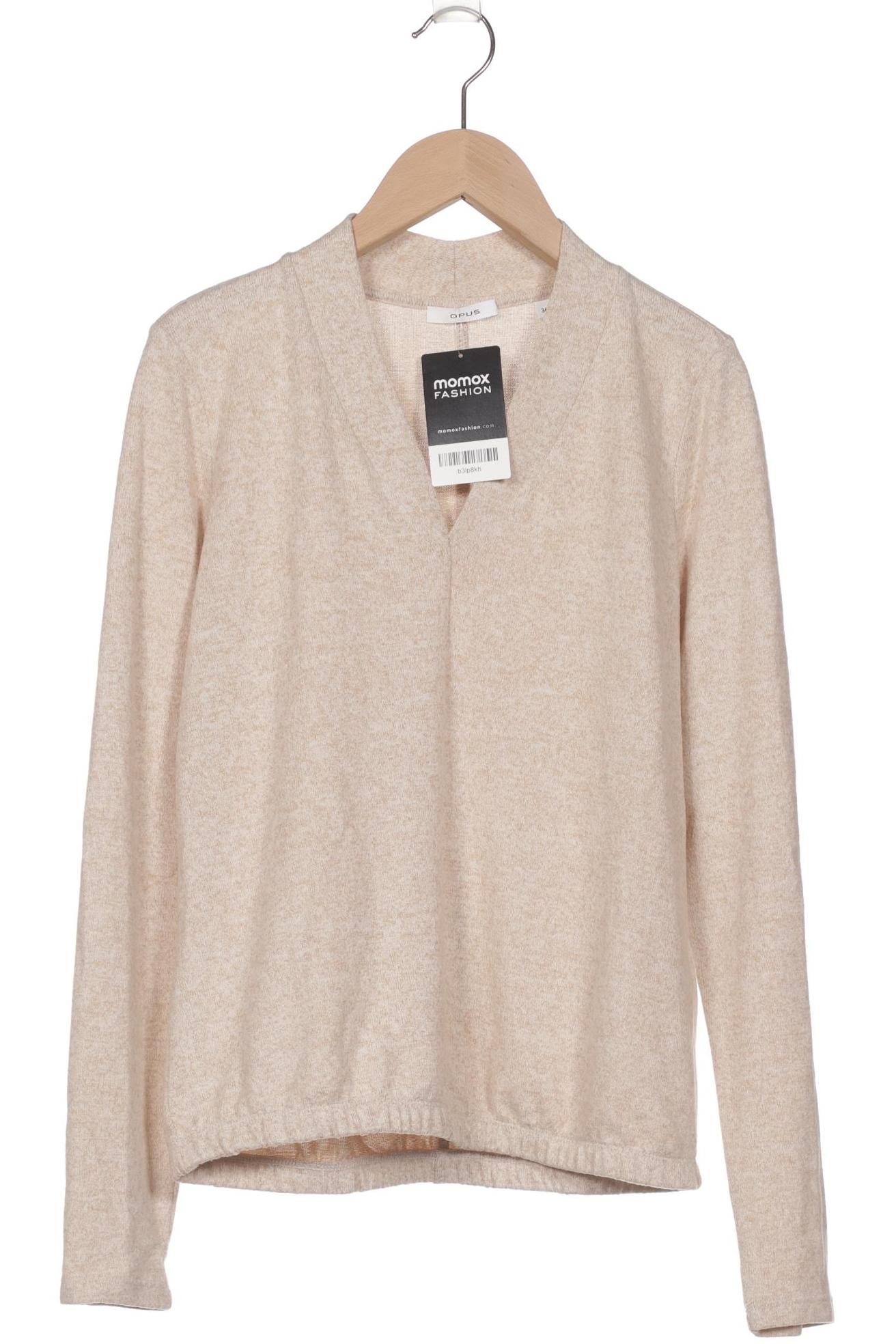 

Opus Damen Langarmshirt, beige, Gr. 36
