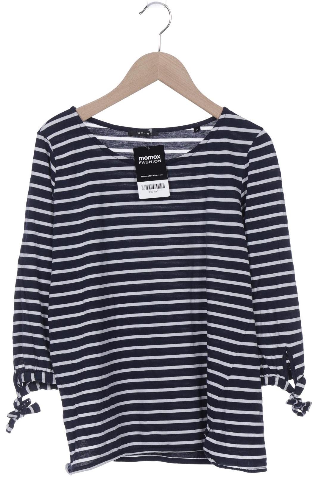 

Opus Damen Langarmshirt, marineblau, Gr. 38