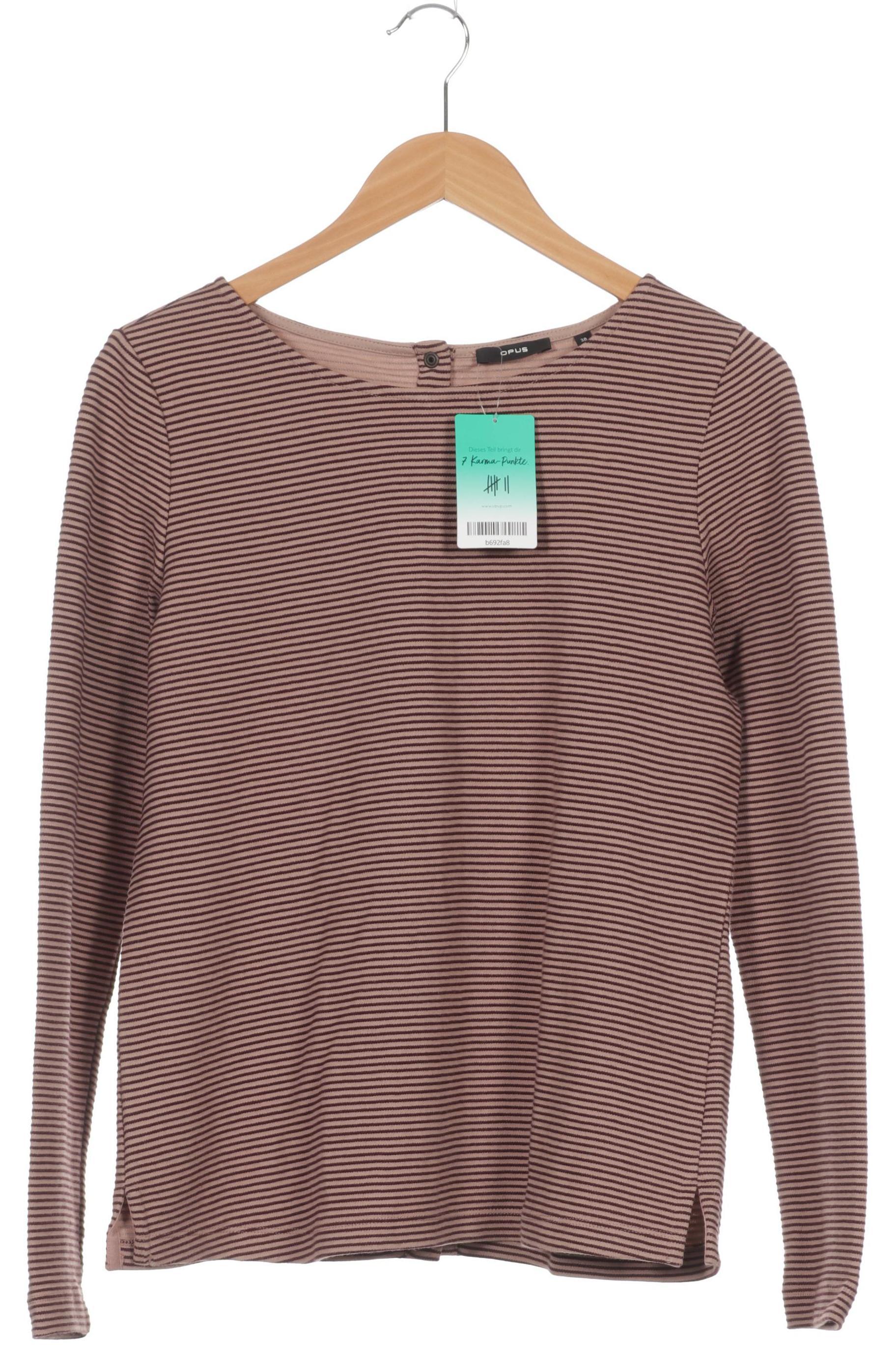 

Opus Damen Langarmshirt, braun, Gr. 38