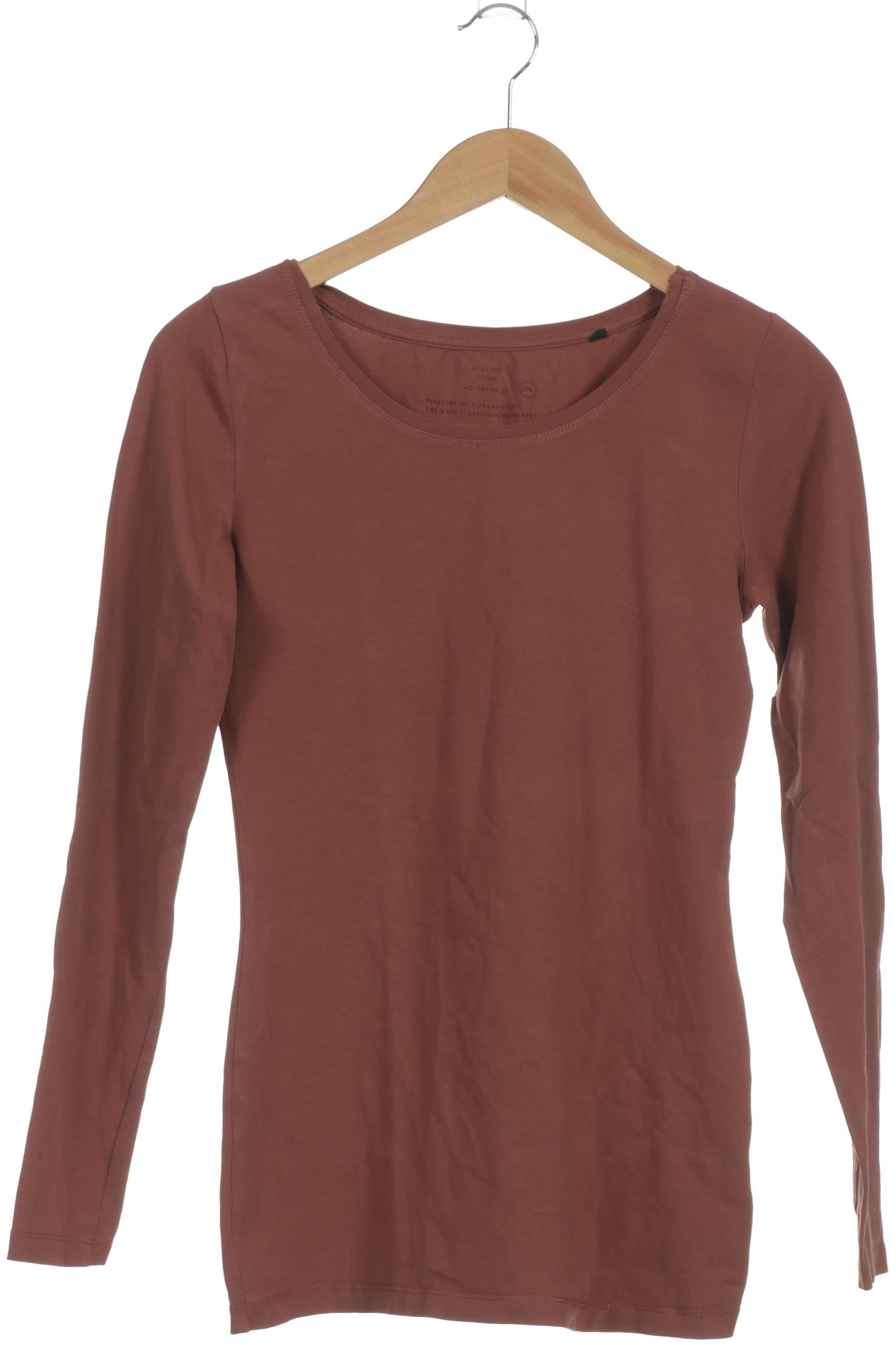

Opus Damen Langarmshirt, braun, Gr. 38