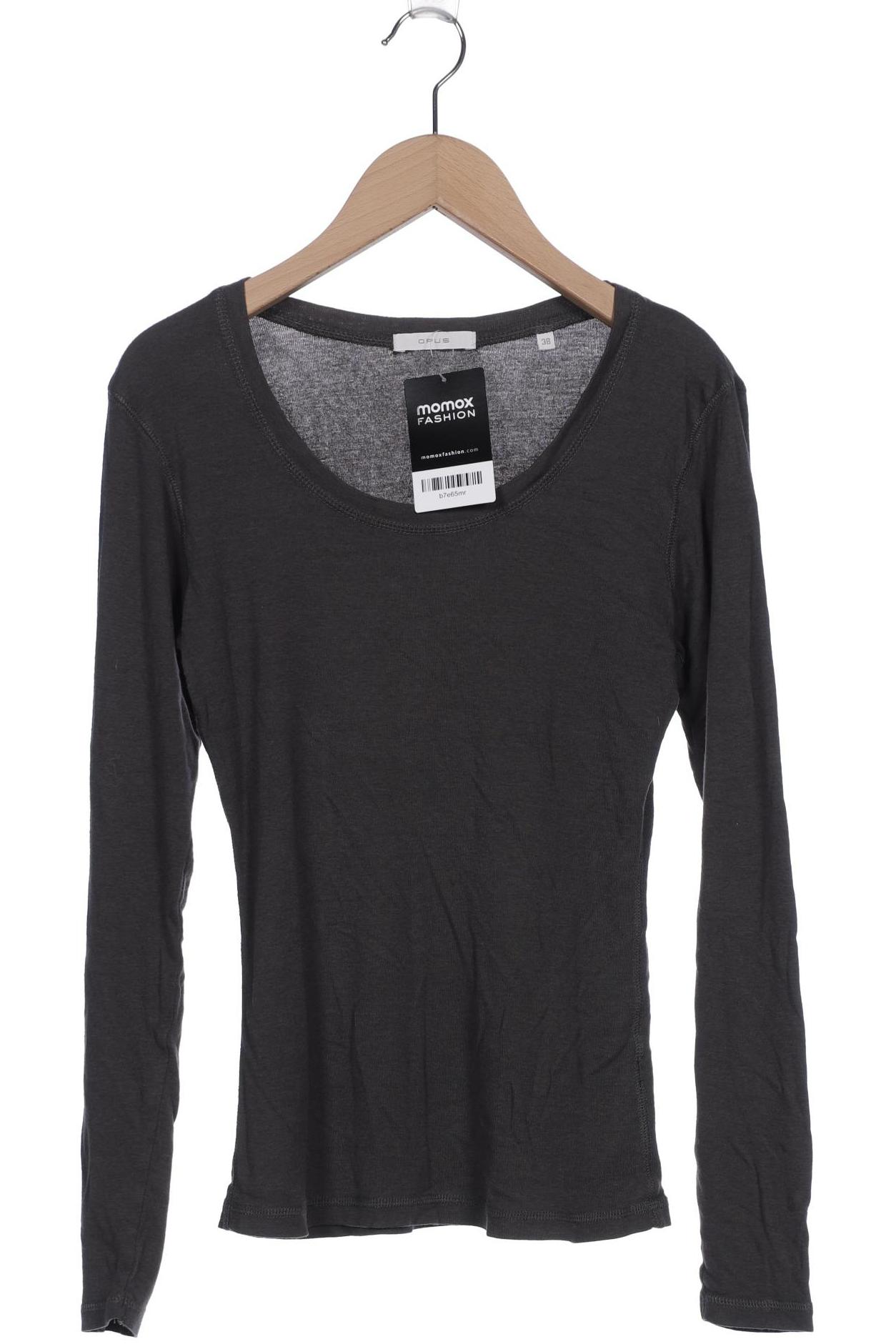 

Opus Damen Langarmshirt, grau, Gr. 38