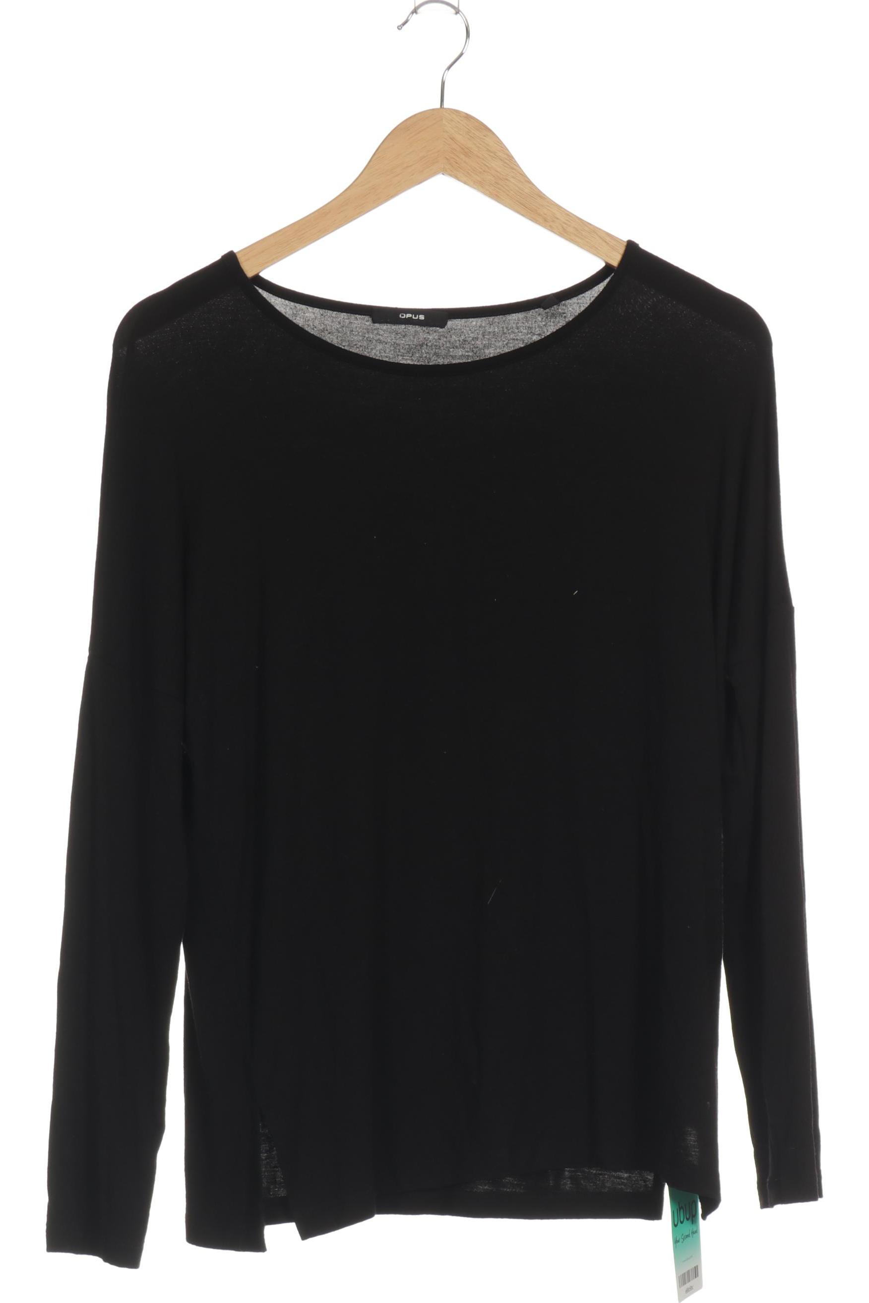 

Opus Damen Langarmshirt, schwarz, Gr. 36