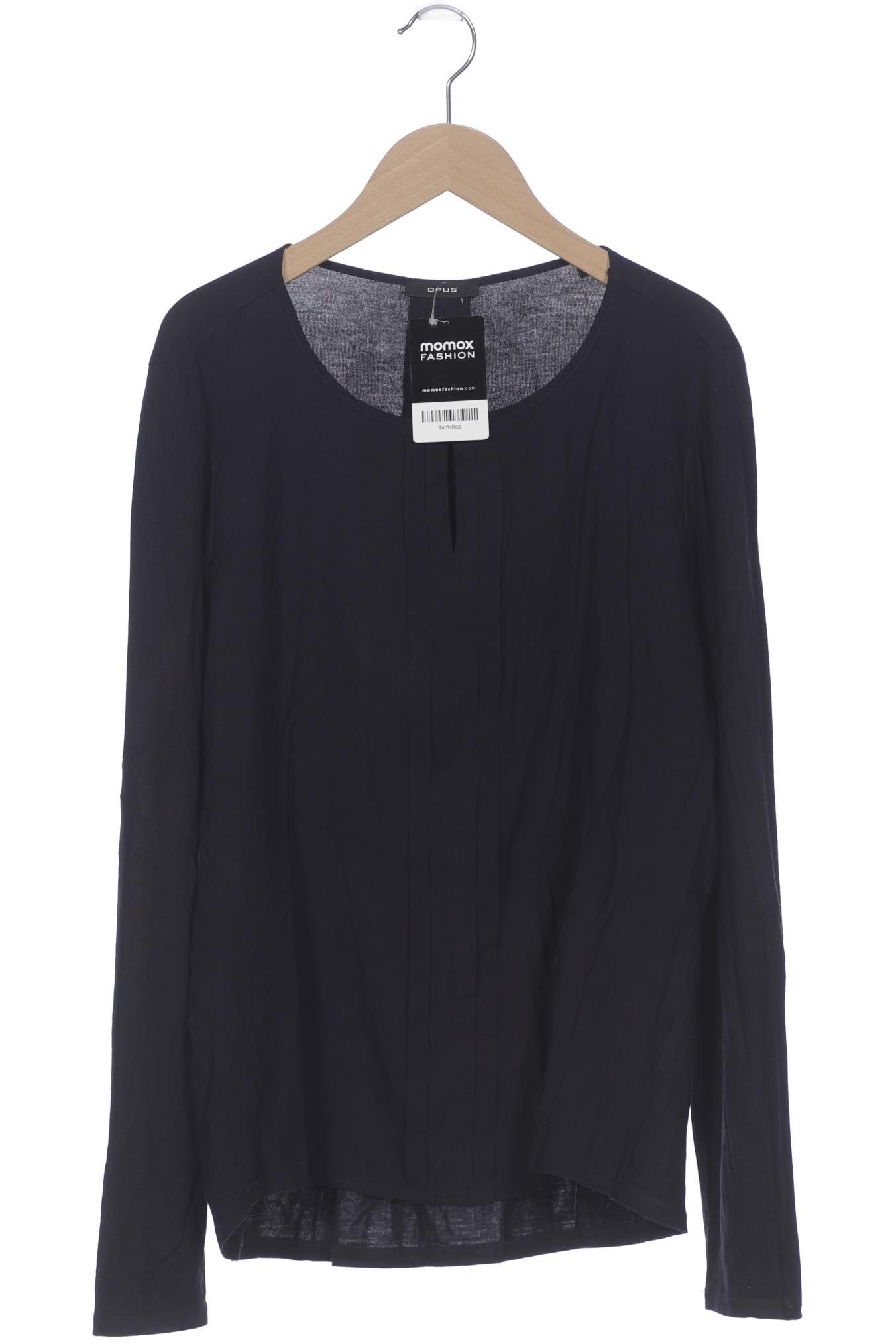 

Opus Damen Langarmshirt, marineblau, Gr. 38