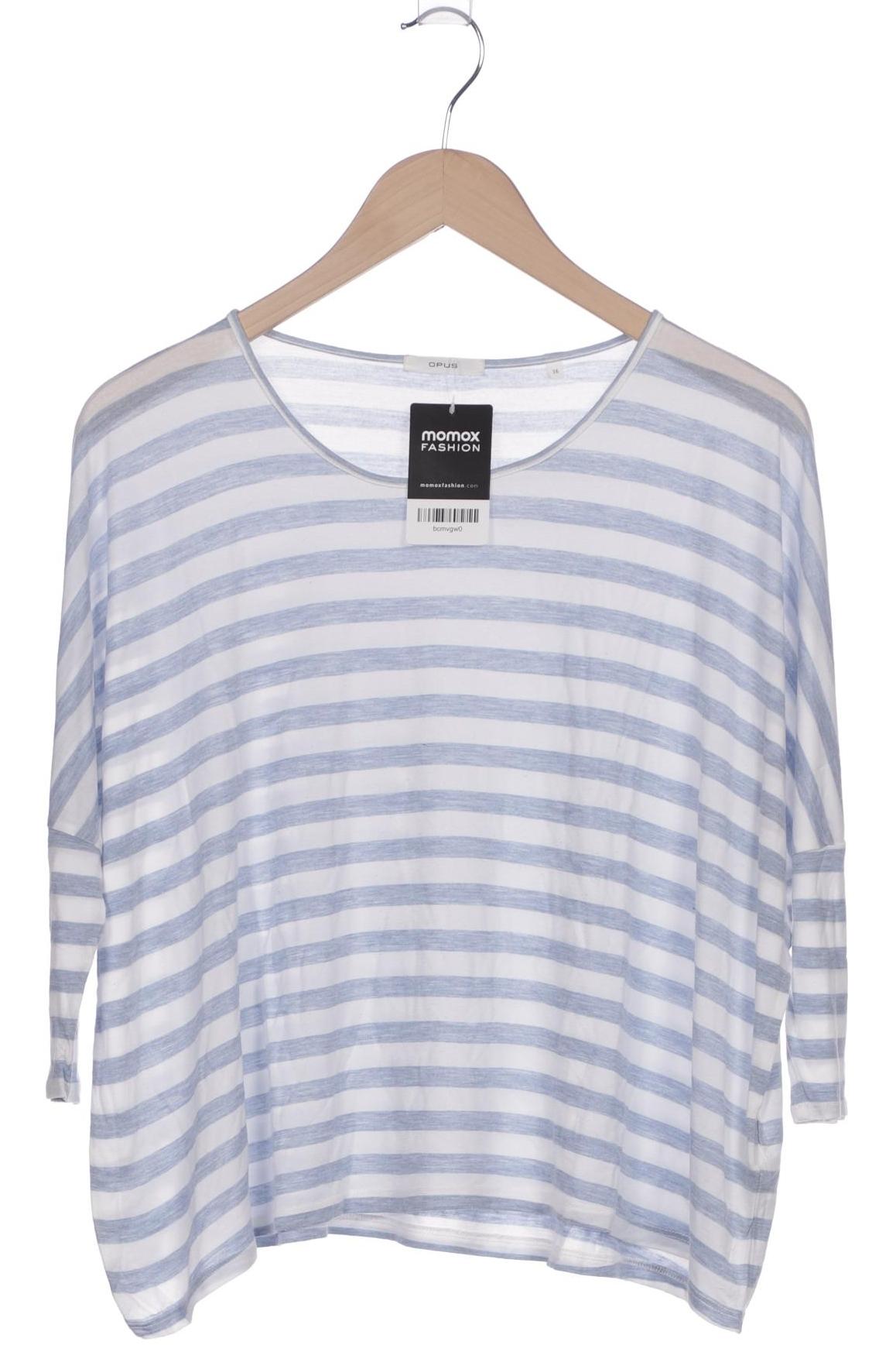 

Opus Damen Langarmshirt, weiß, Gr. 36