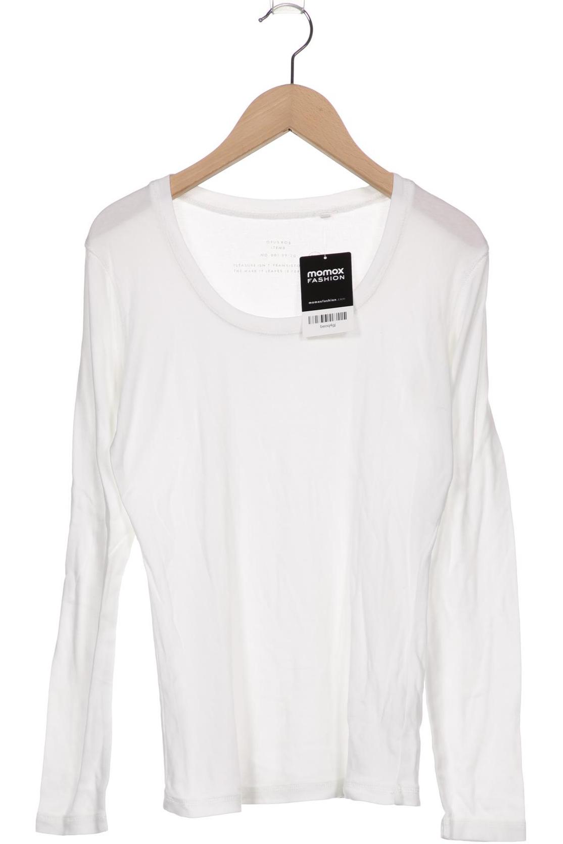 

Opus Damen Langarmshirt, weiß