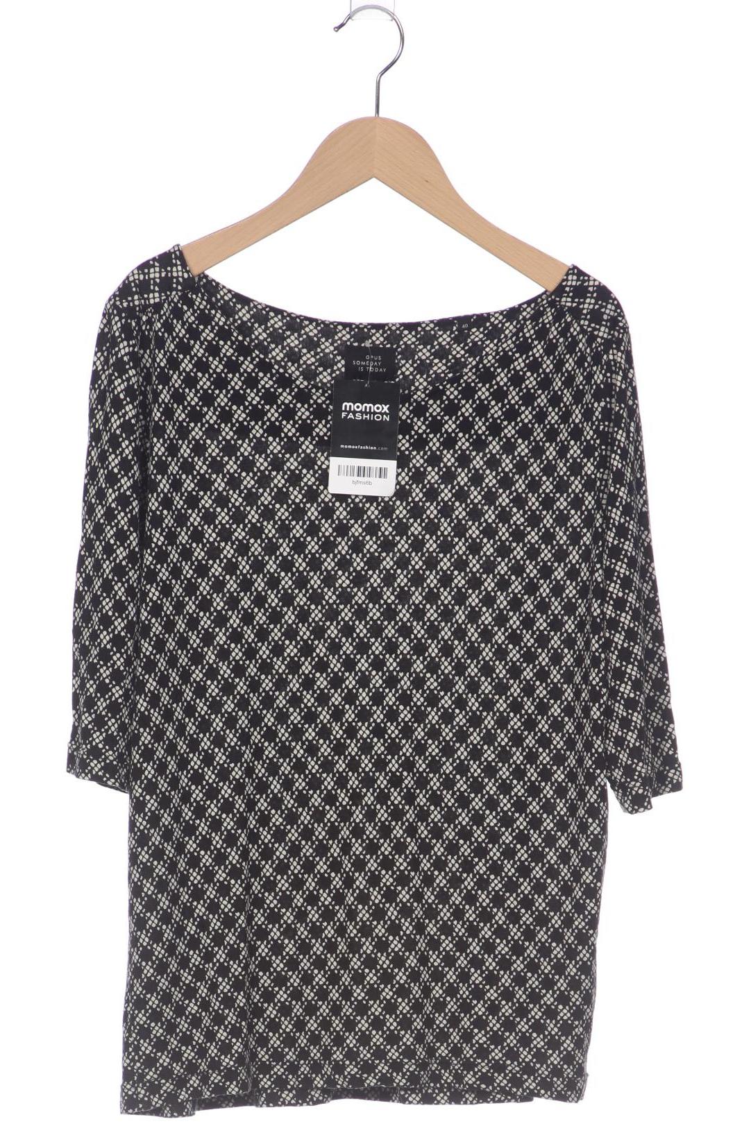 

Opus Damen Langarmshirt, schwarz, Gr. 40