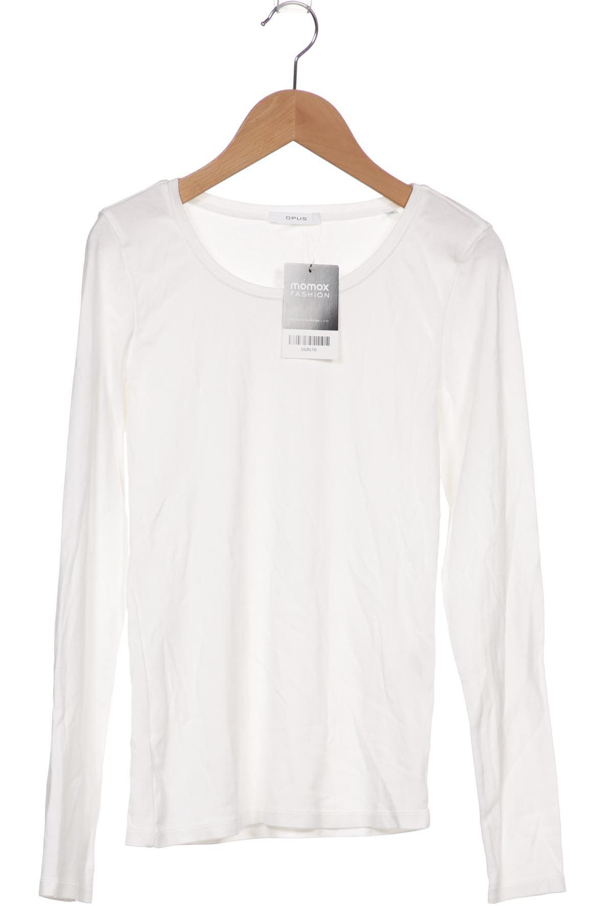 

Opus Damen Langarmshirt, weiß