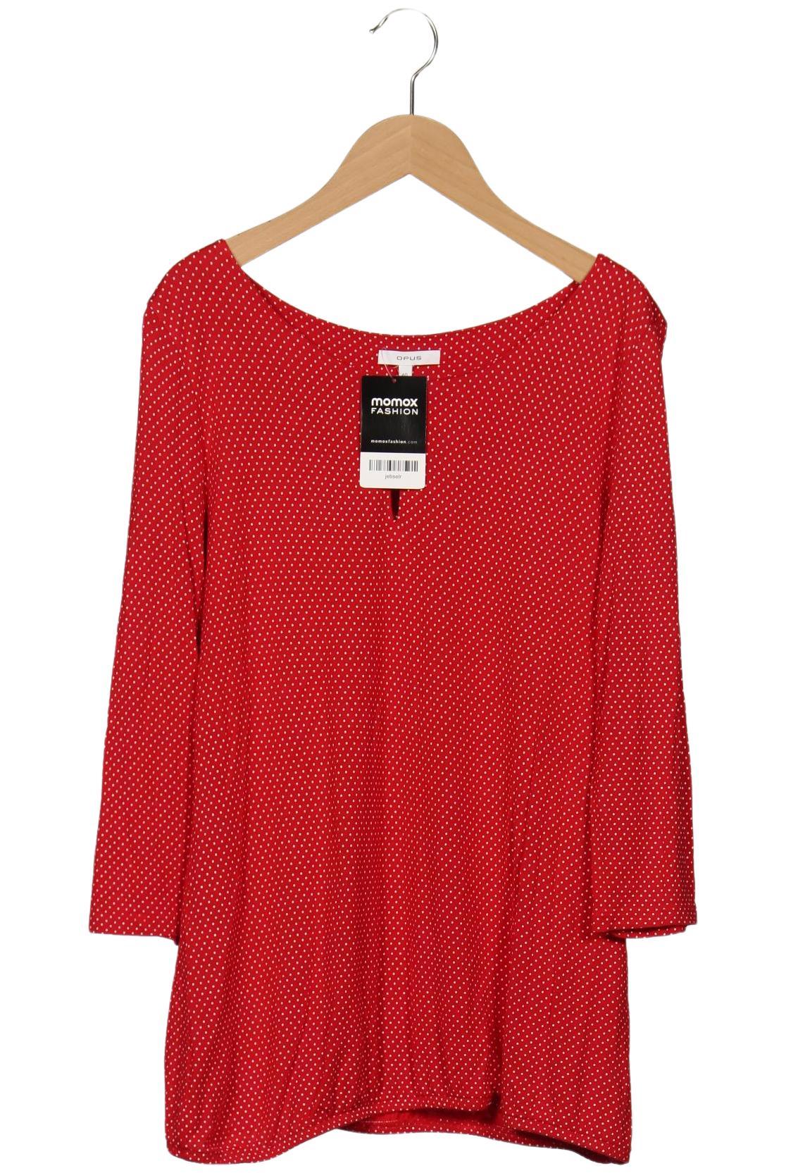 

Opus Damen Langarmshirt, rot, Gr. 40