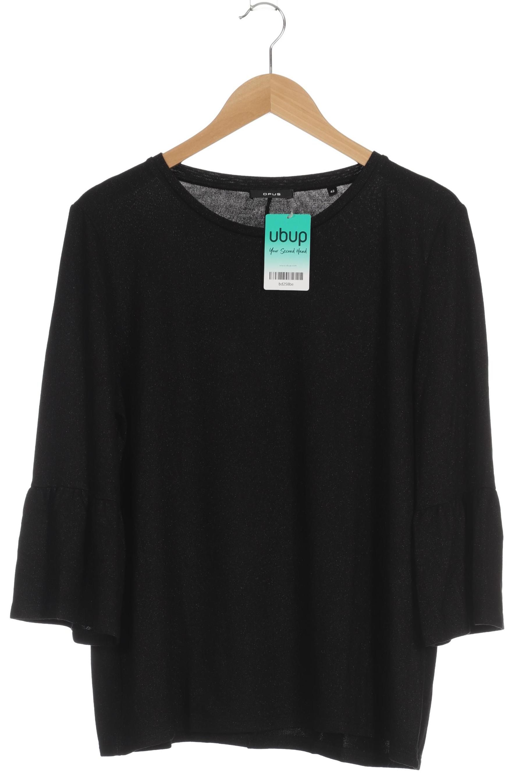 

Opus Damen Langarmshirt, schwarz, Gr. 42
