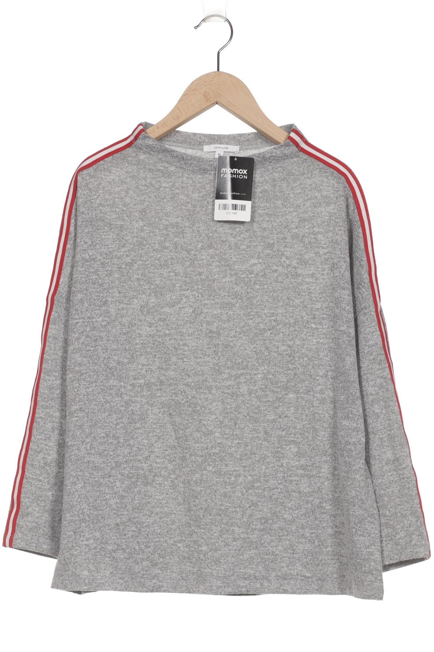

Opus Damen Langarmshirt, grau, Gr. 38