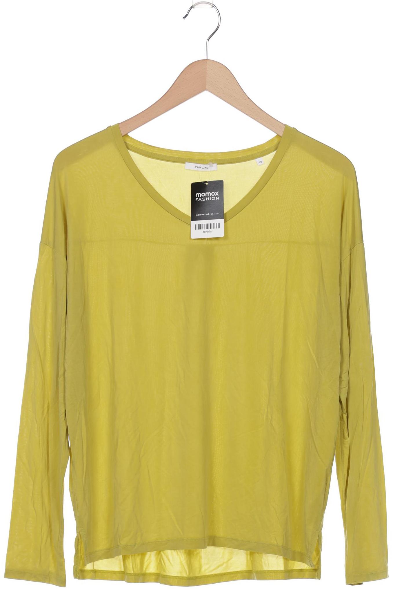 

Opus Damen Langarmshirt, grün, Gr. 40