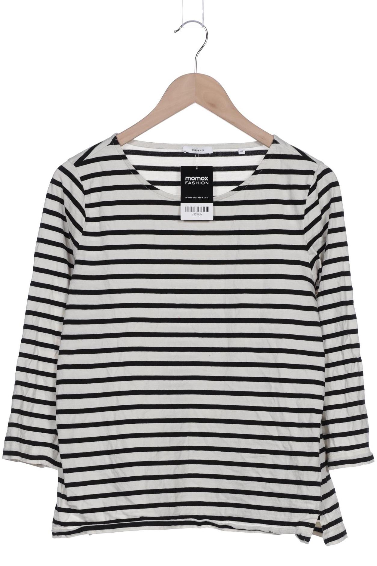 

Opus Damen Langarmshirt, weiß, Gr. 40