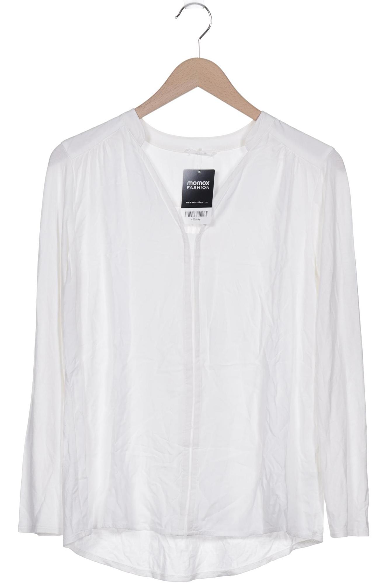 

Opus Damen Langarmshirt, weiß, Gr. 38