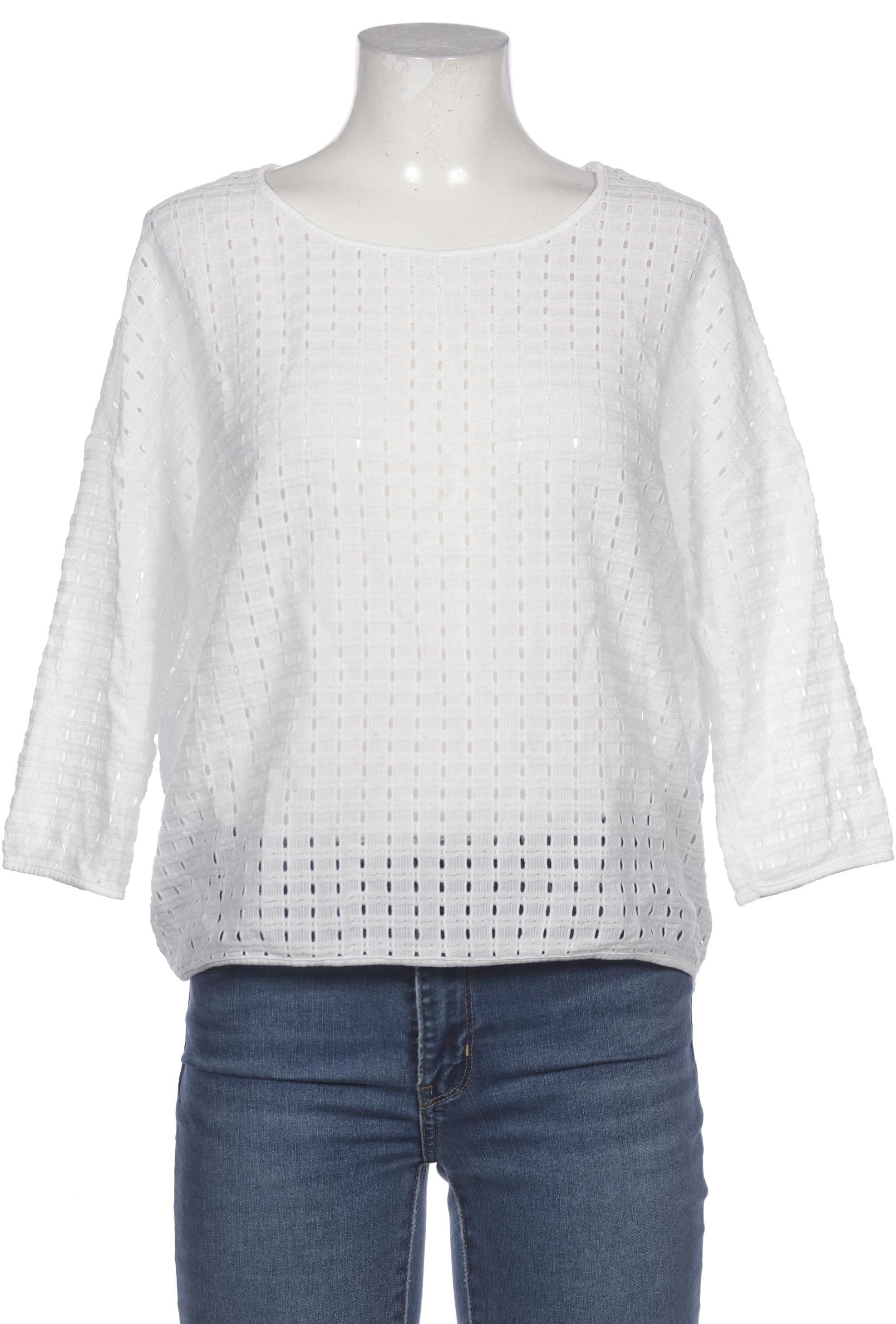 

Opus Damen Langarmshirt, weiß, Gr. 40