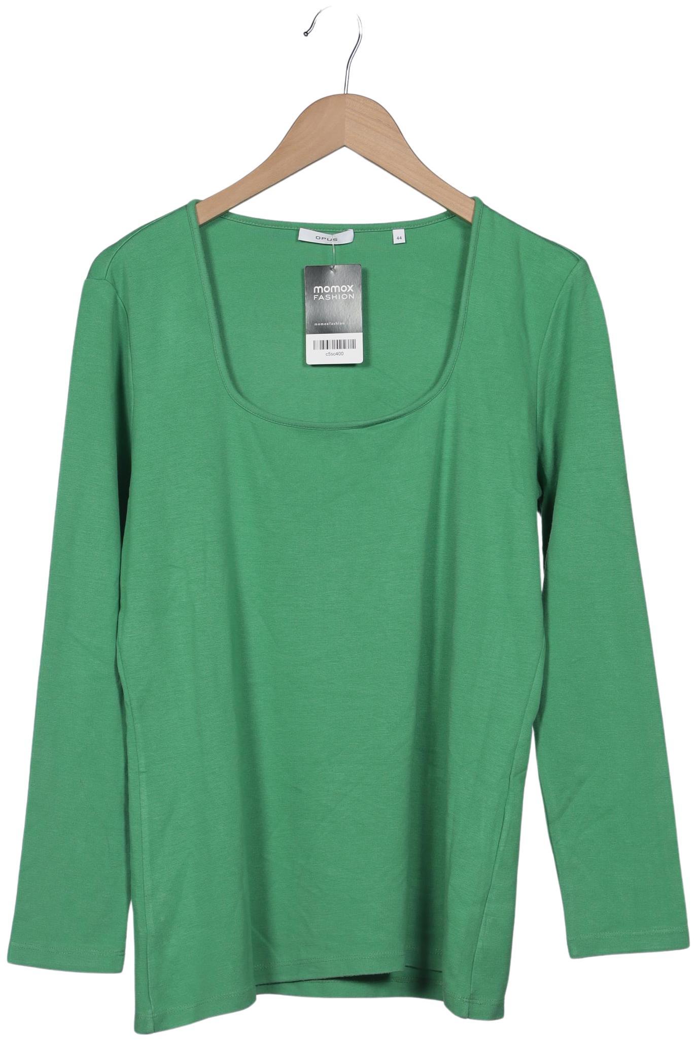 

Opus Damen Langarmshirt, grün, Gr. 44