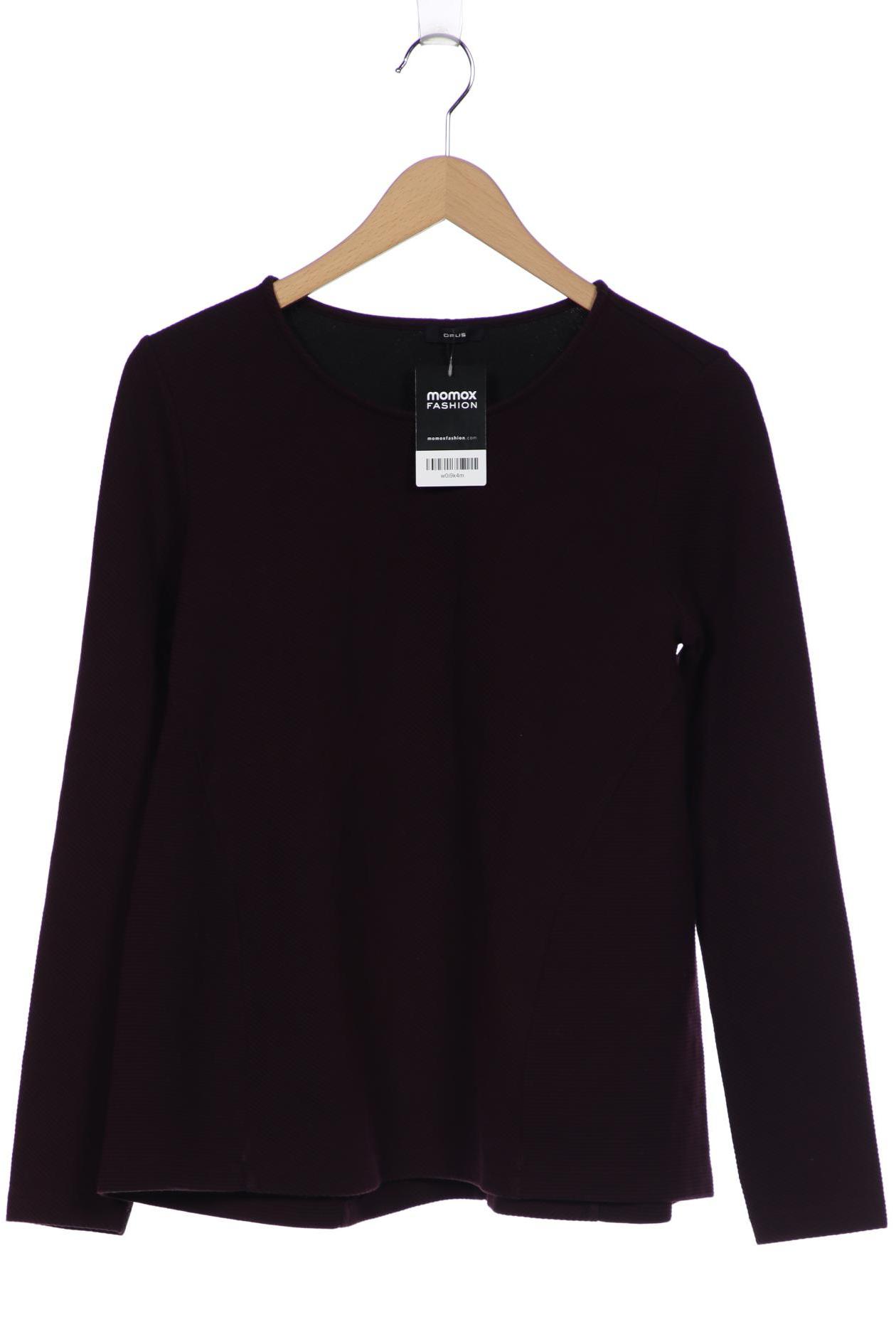 

Opus Damen Langarmshirt, bordeaux, Gr. 36