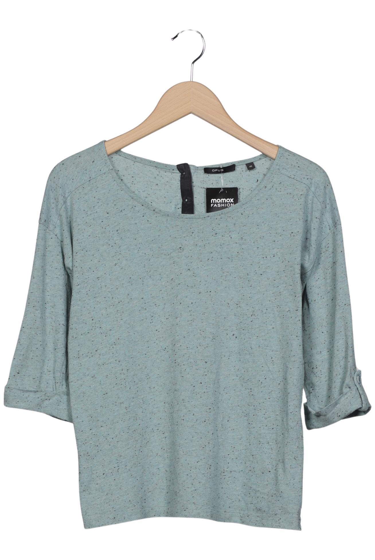 

Opus Damen Langarmshirt, hellblau, Gr. 40