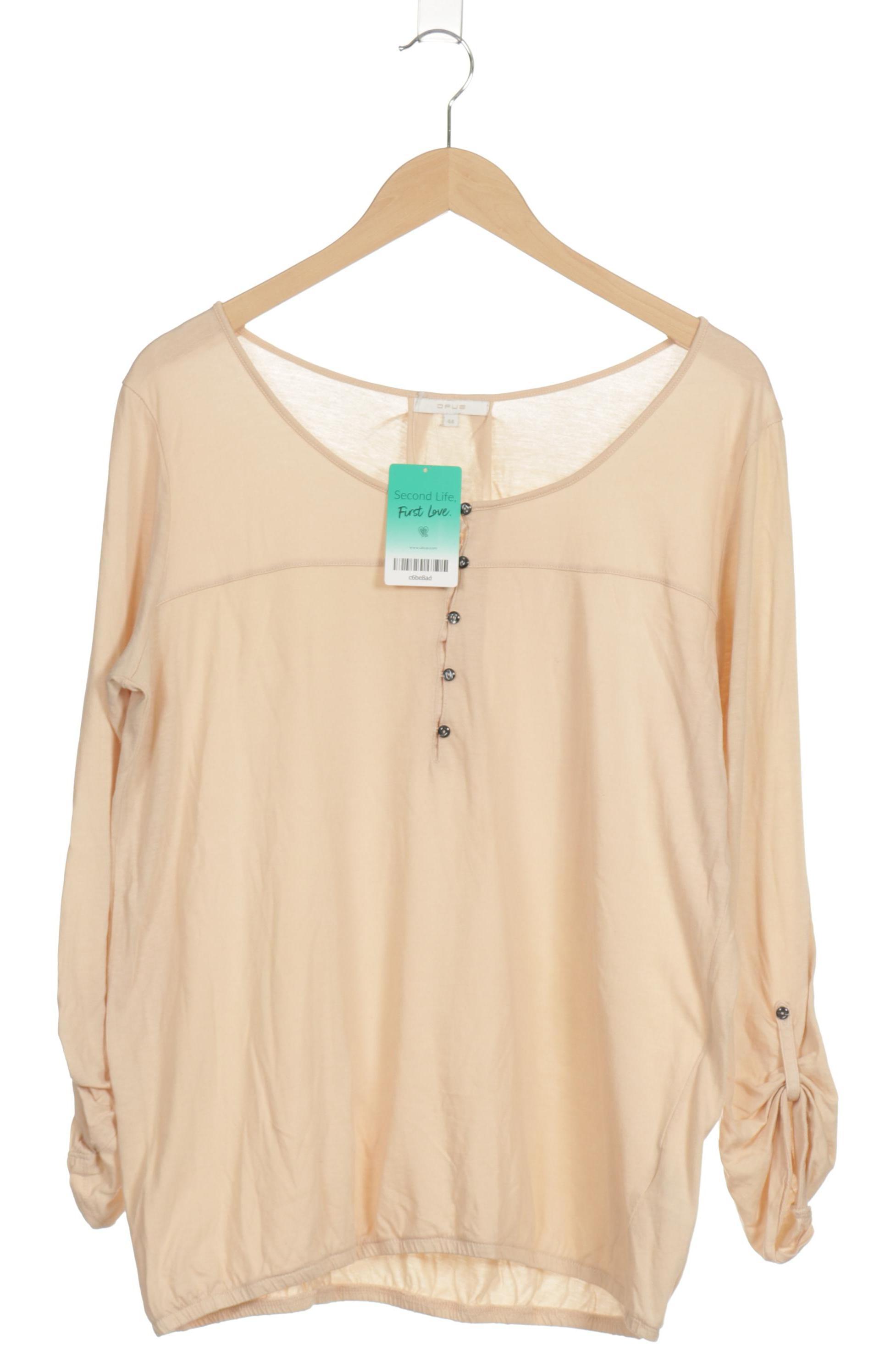 

Opus Damen Langarmshirt, beige, Gr. 44