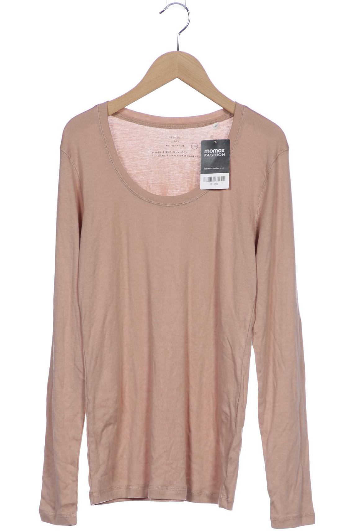 

Opus Damen Langarmshirt, beige, Gr. 42