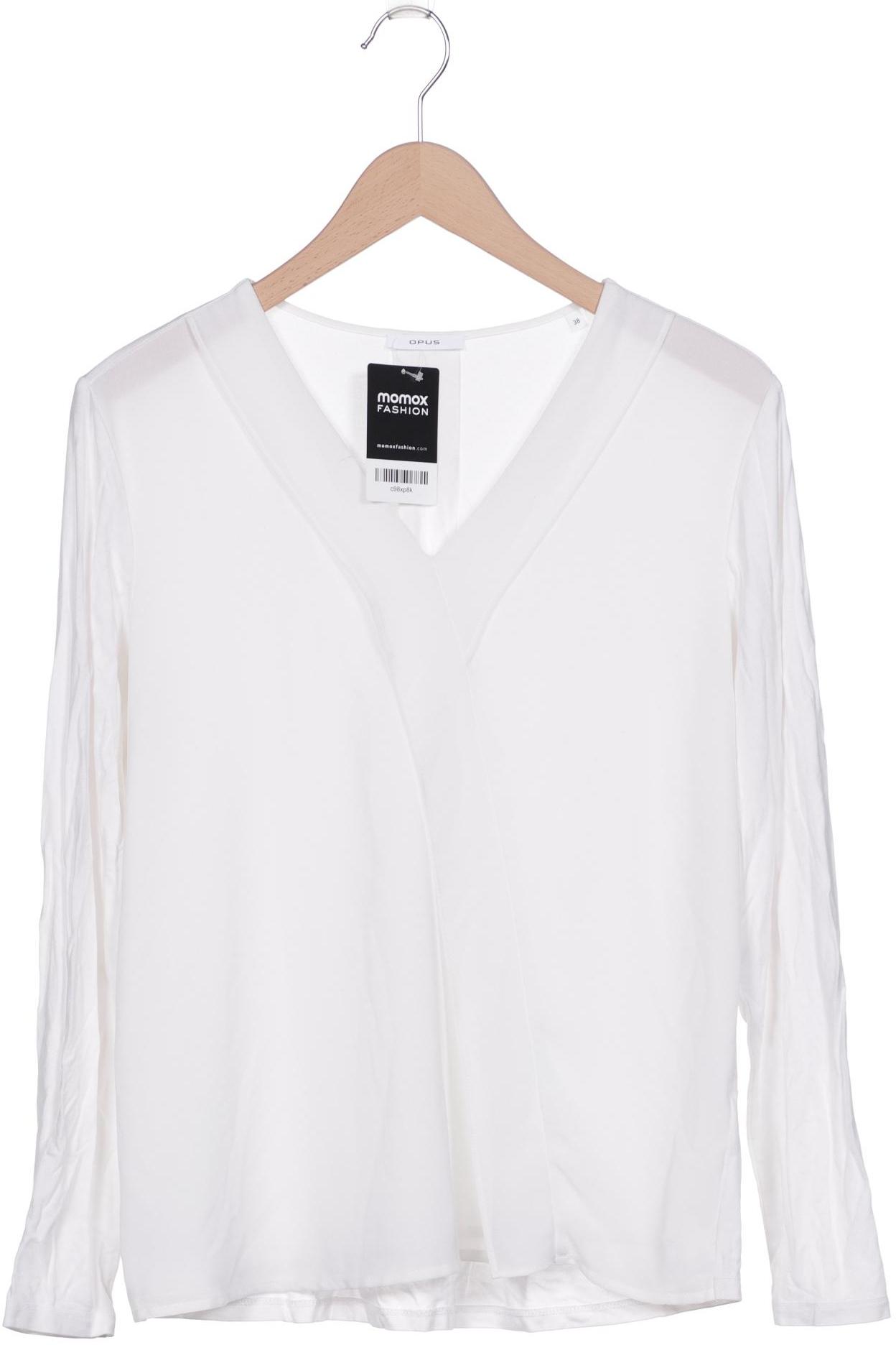 

Opus Damen Langarmshirt, weiß