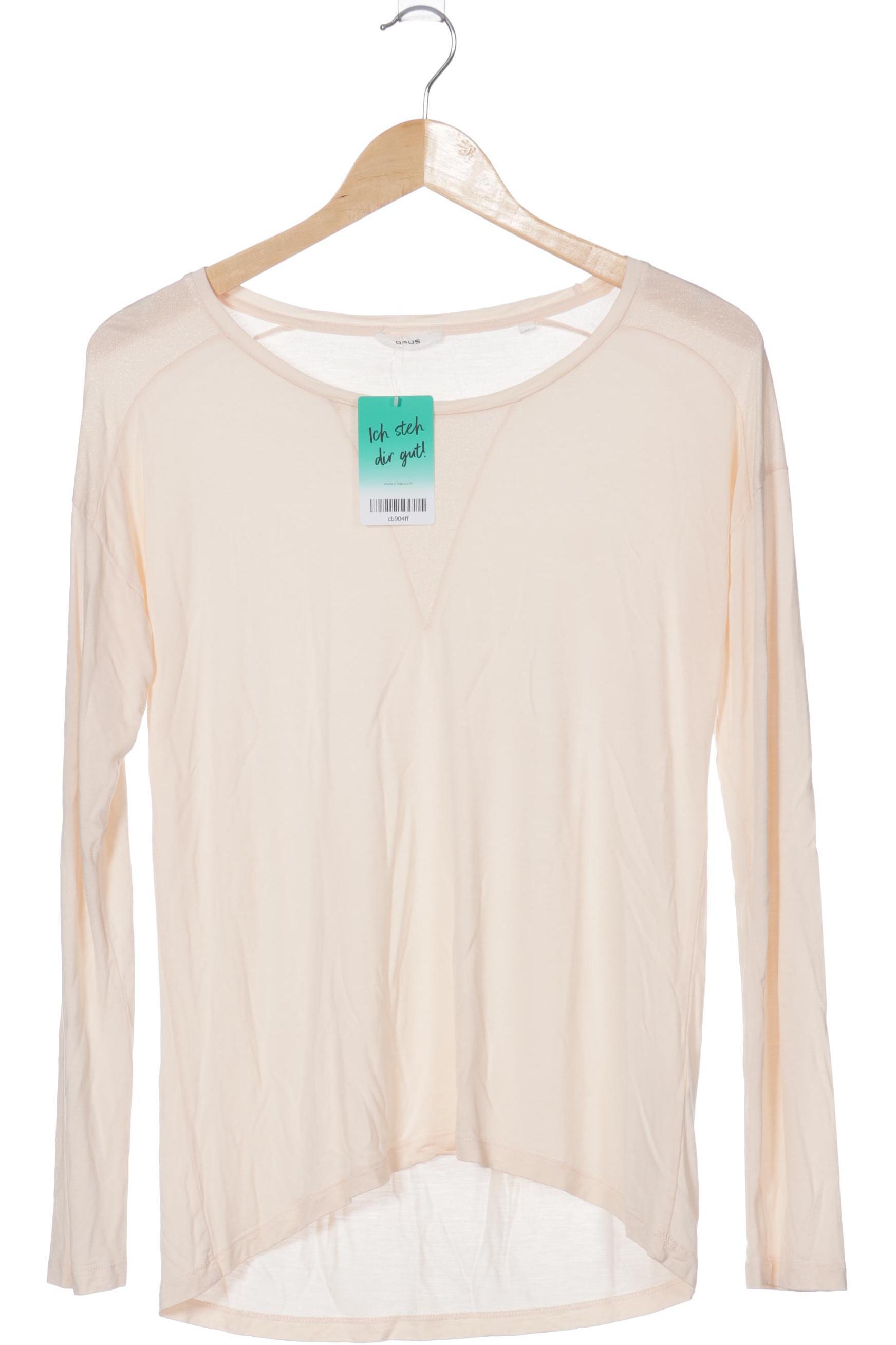 

Opus Damen Langarmshirt, beige, Gr. 40