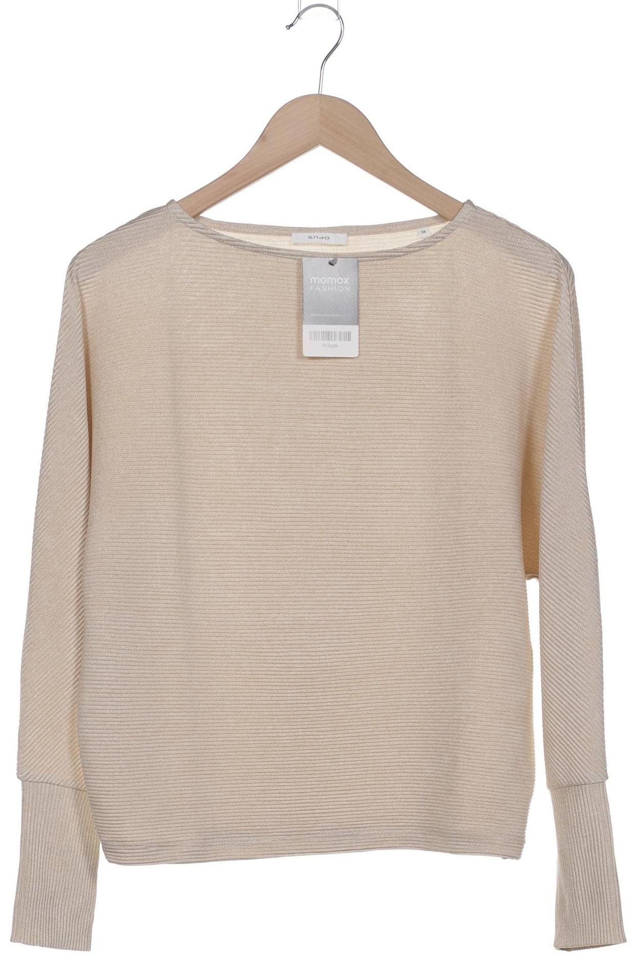 

Opus Damen Langarmshirt, beige, Gr. 36