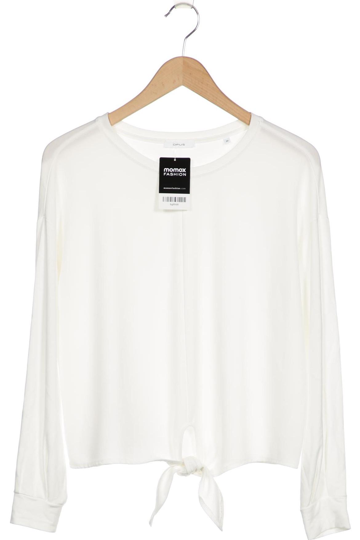

Opus Damen Langarmshirt, weiß