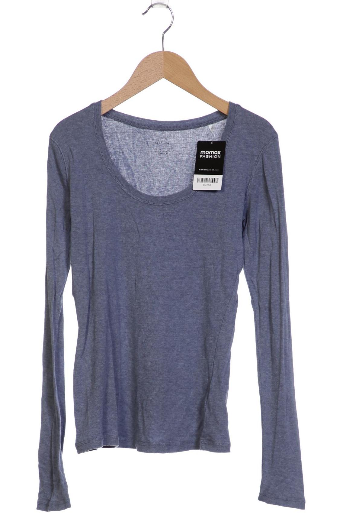 

Opus Damen Langarmshirt, blau, Gr. 38