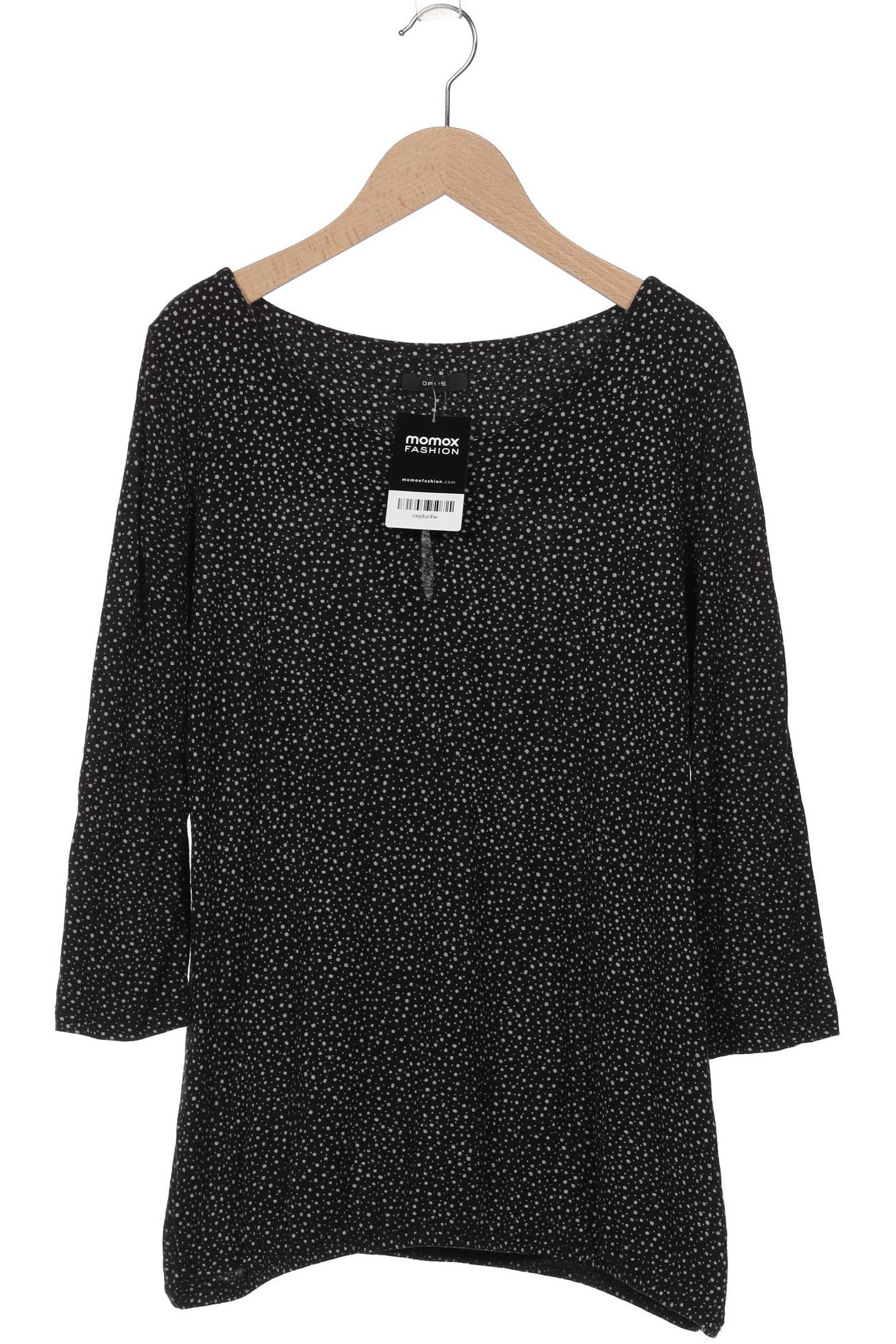 

Opus Damen Langarmshirt, schwarz, Gr. 40