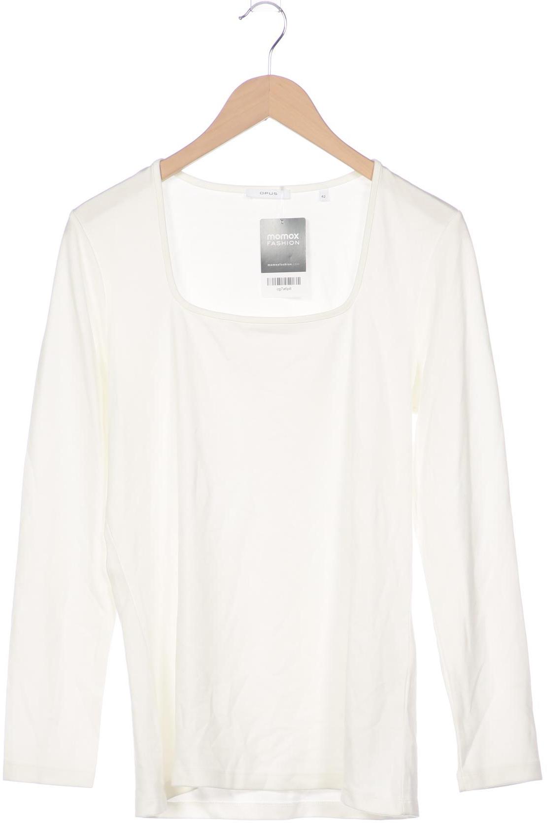 

Opus Damen Langarmshirt, cremeweiß, Gr. 42