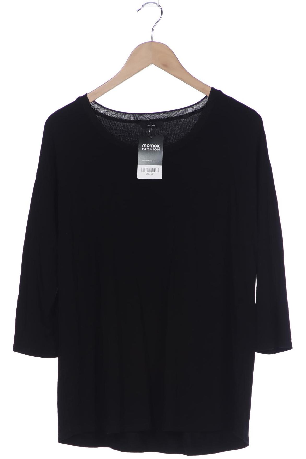 

Opus Damen Langarmshirt, schwarz, Gr. 40