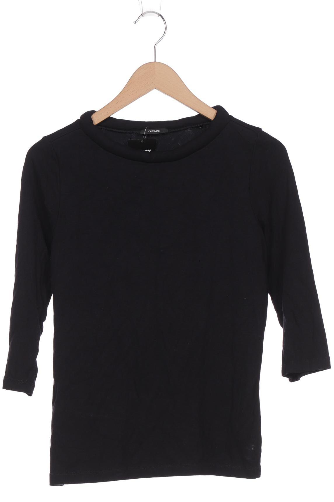 

Opus Damen Langarmshirt, marineblau, Gr. 36