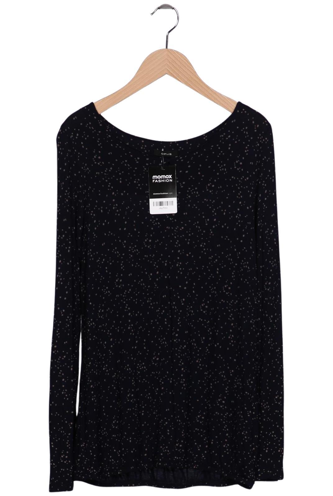 

Opus Damen Langarmshirt, marineblau, Gr. 38