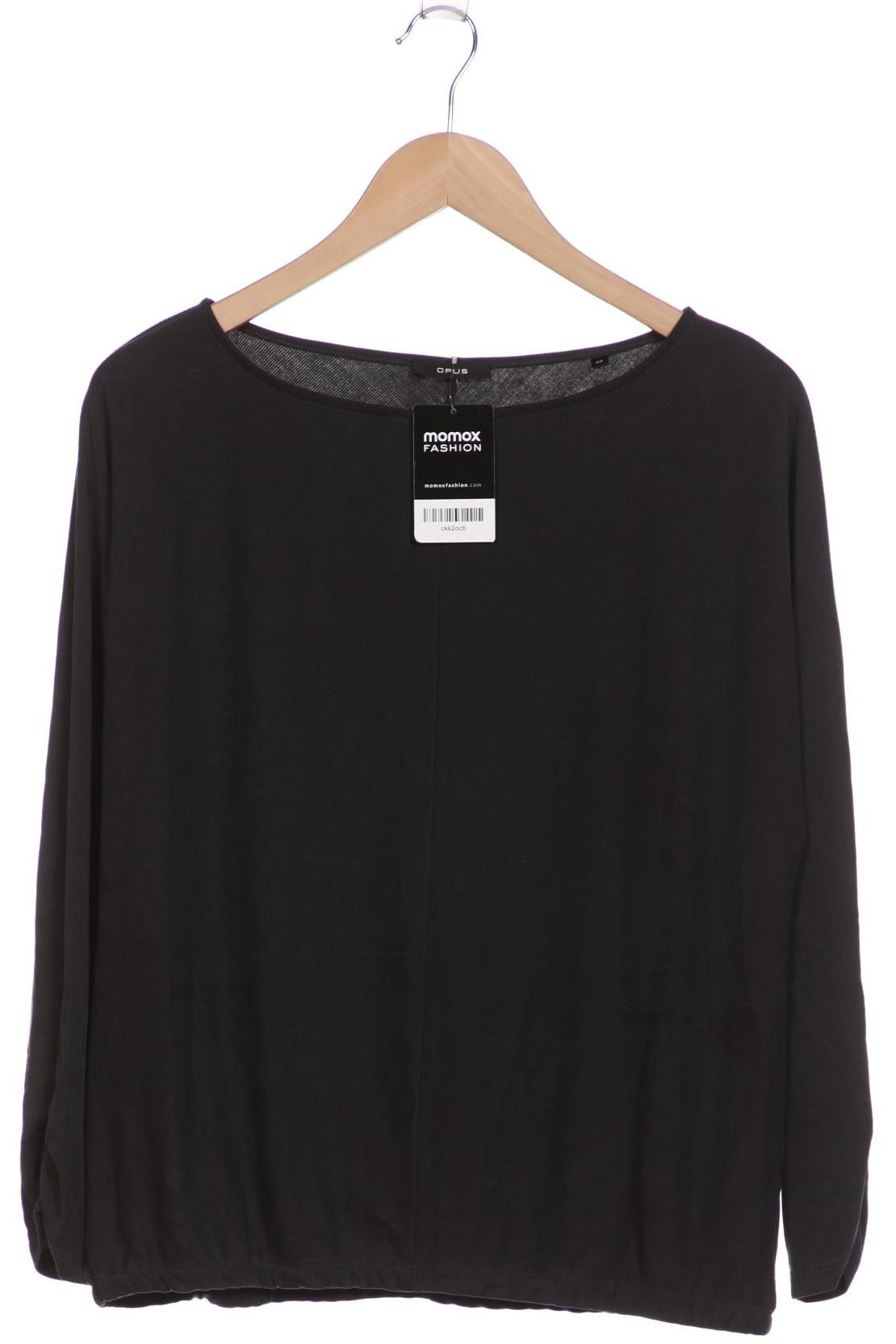 

Opus Damen Langarmshirt, schwarz, Gr. 40