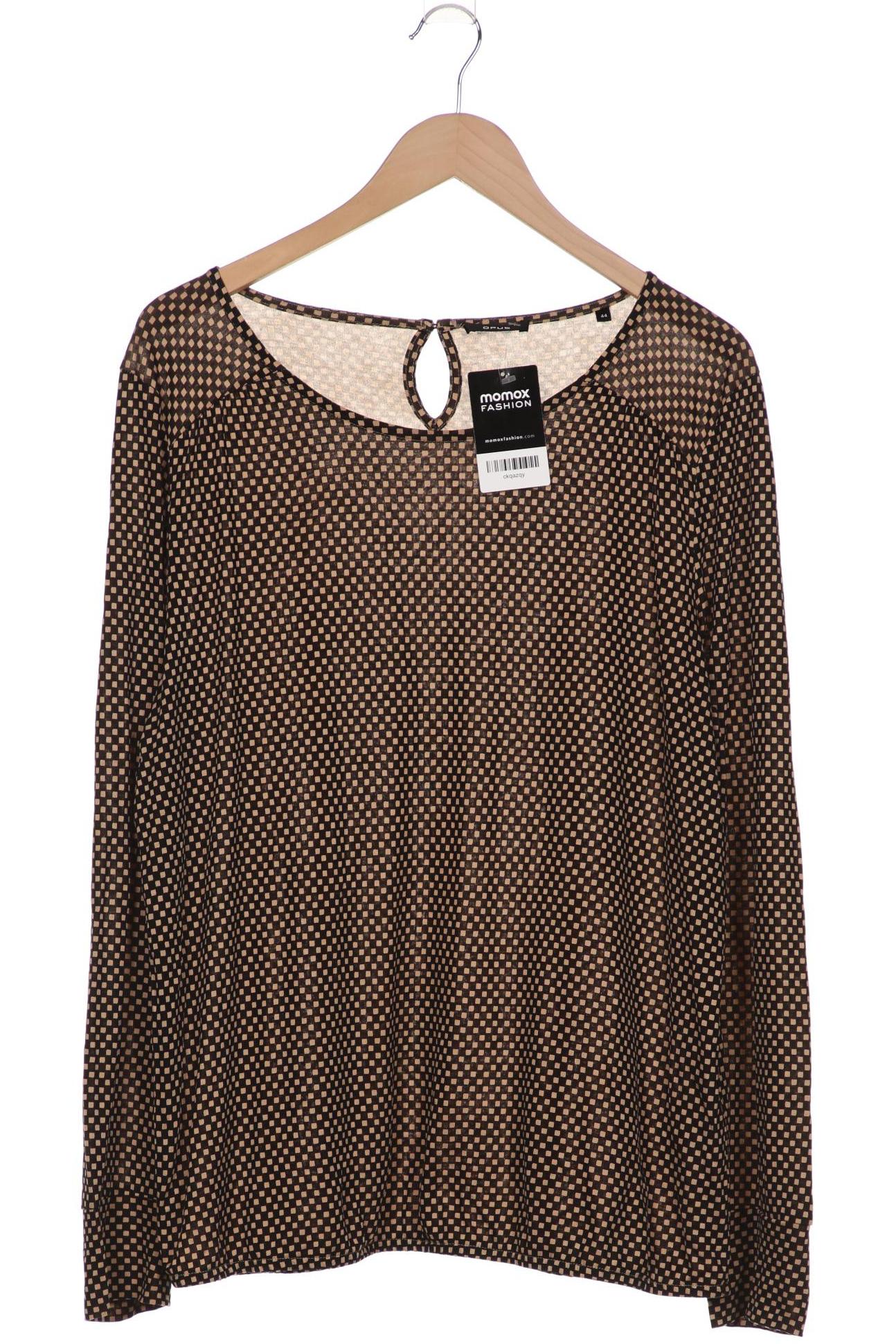 

Opus Damen Langarmshirt, braun, Gr. 44