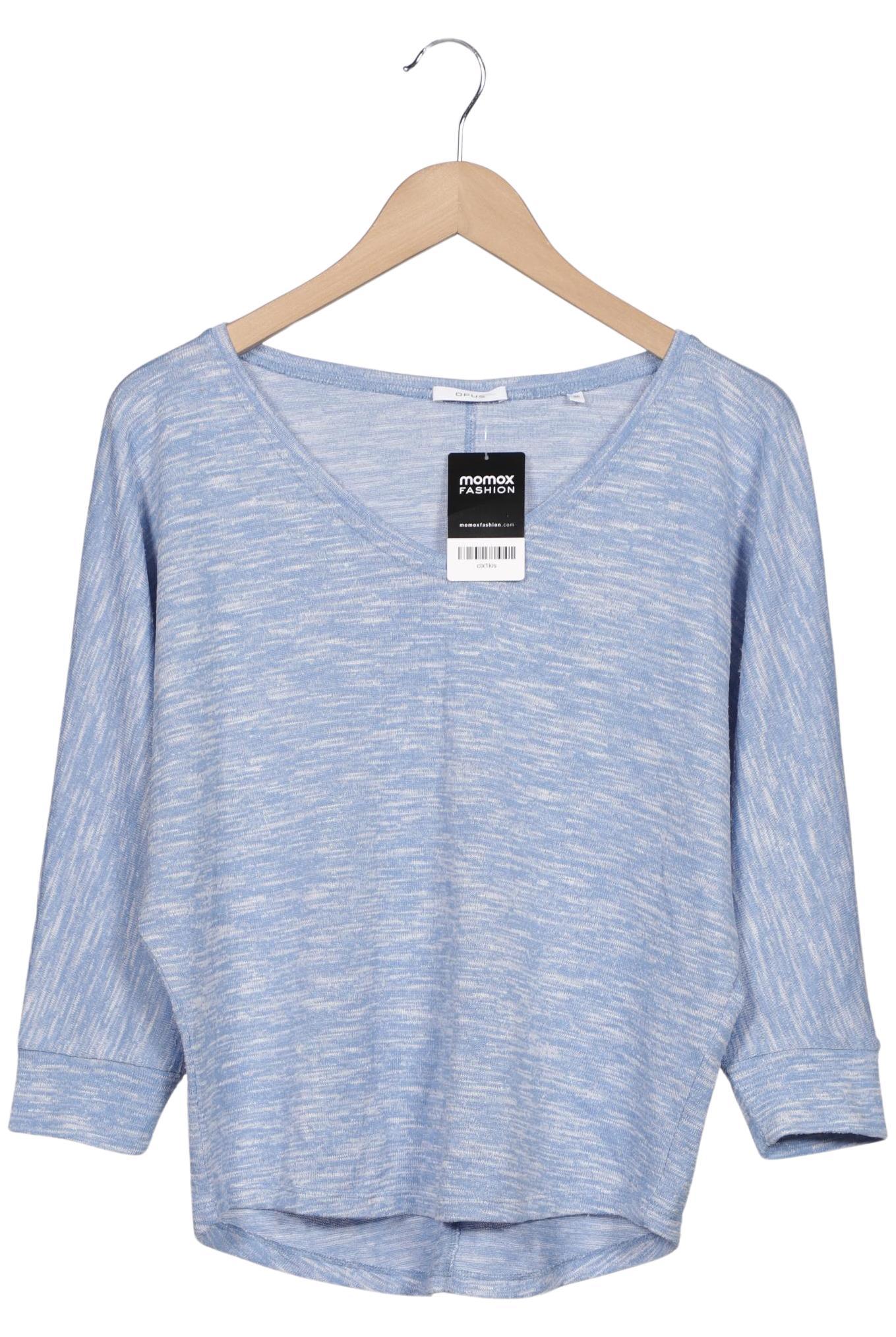

Opus Damen Langarmshirt, hellblau, Gr. 36