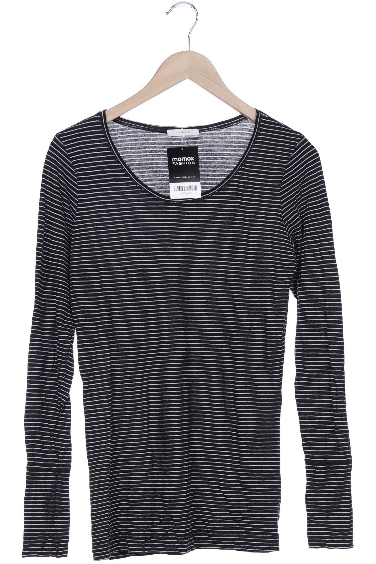

Opus Damen Langarmshirt, schwarz, Gr. 44