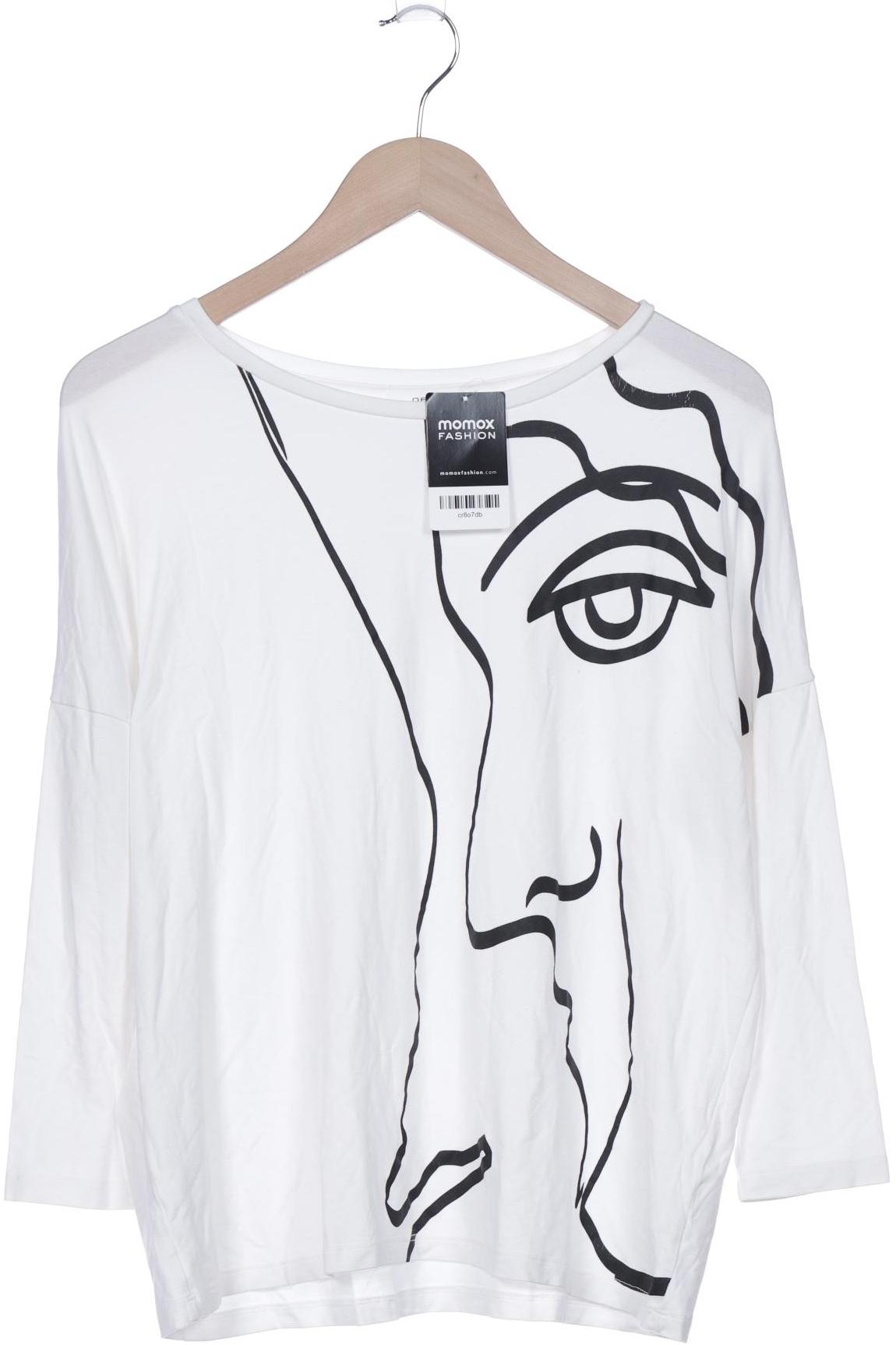 

Opus Damen Langarmshirt, weiß, Gr. 40