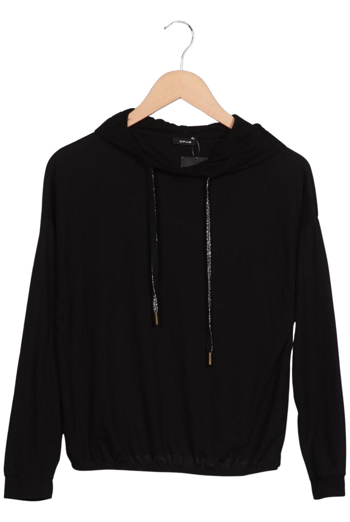 

Opus Damen Langarmshirt, schwarz, Gr. 36