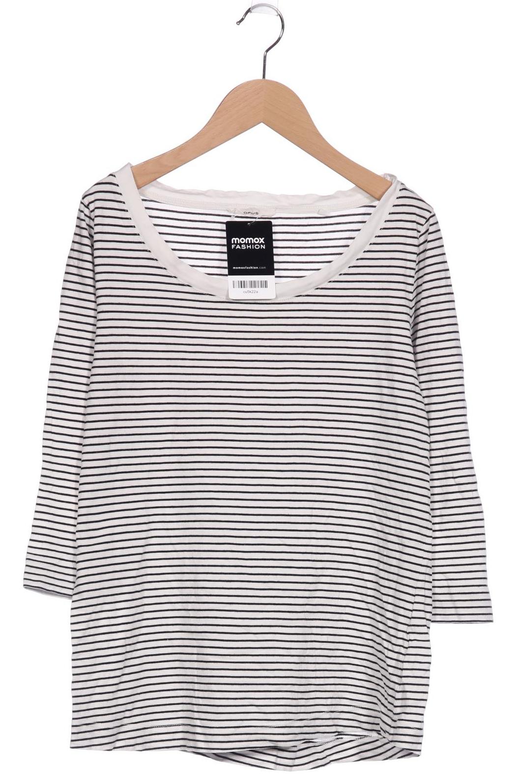 

Opus Damen Langarmshirt, weiß, Gr. 40